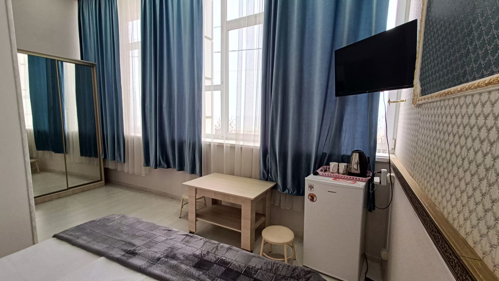 Двухместный номер с 1 кроватью и видом на море