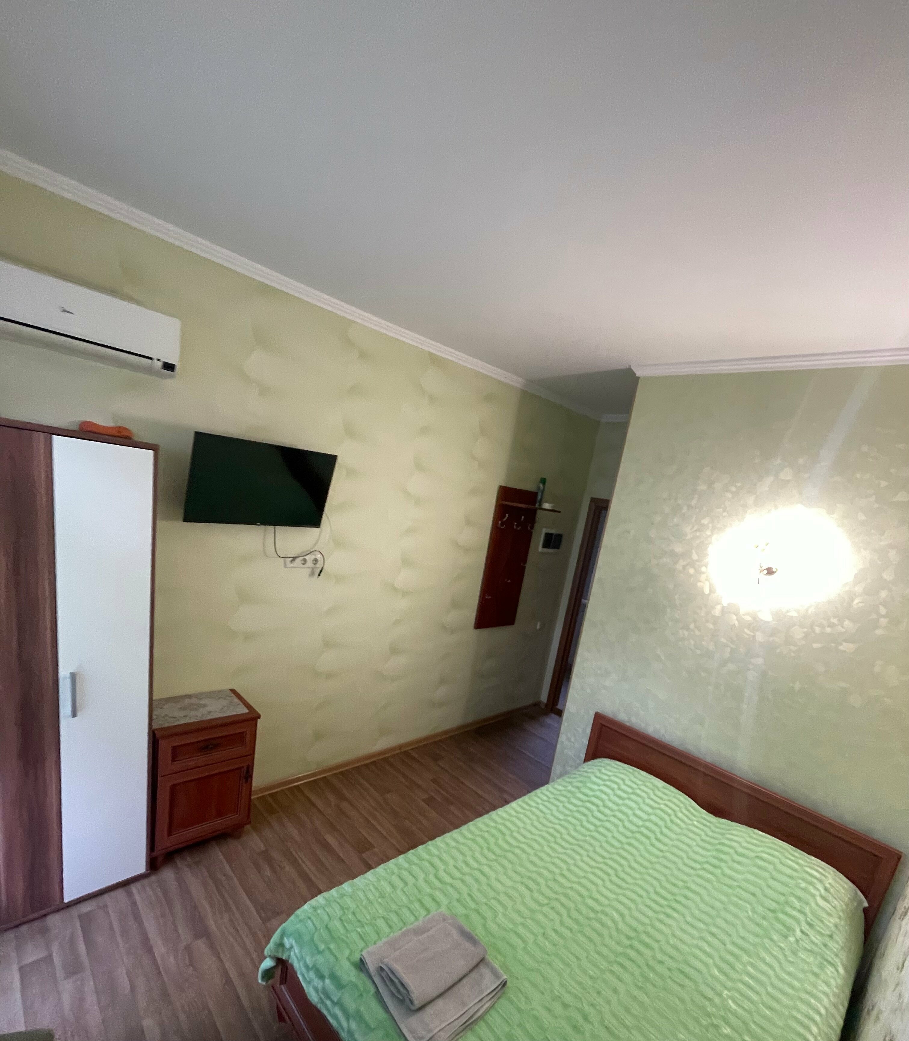 Двухместный номер с 1 кроватью и балконом