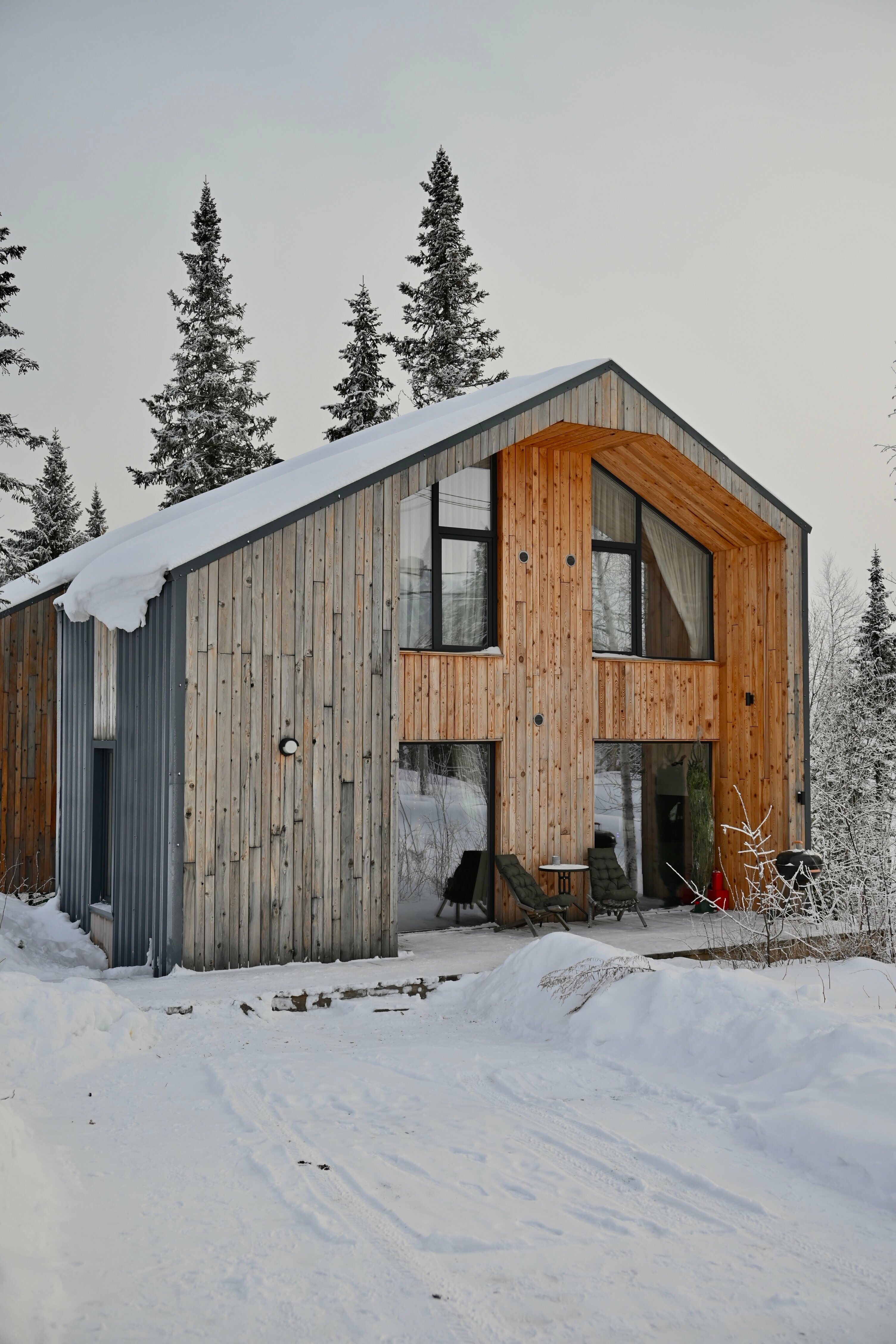 Шале с 2 спальнями, с видом на горы