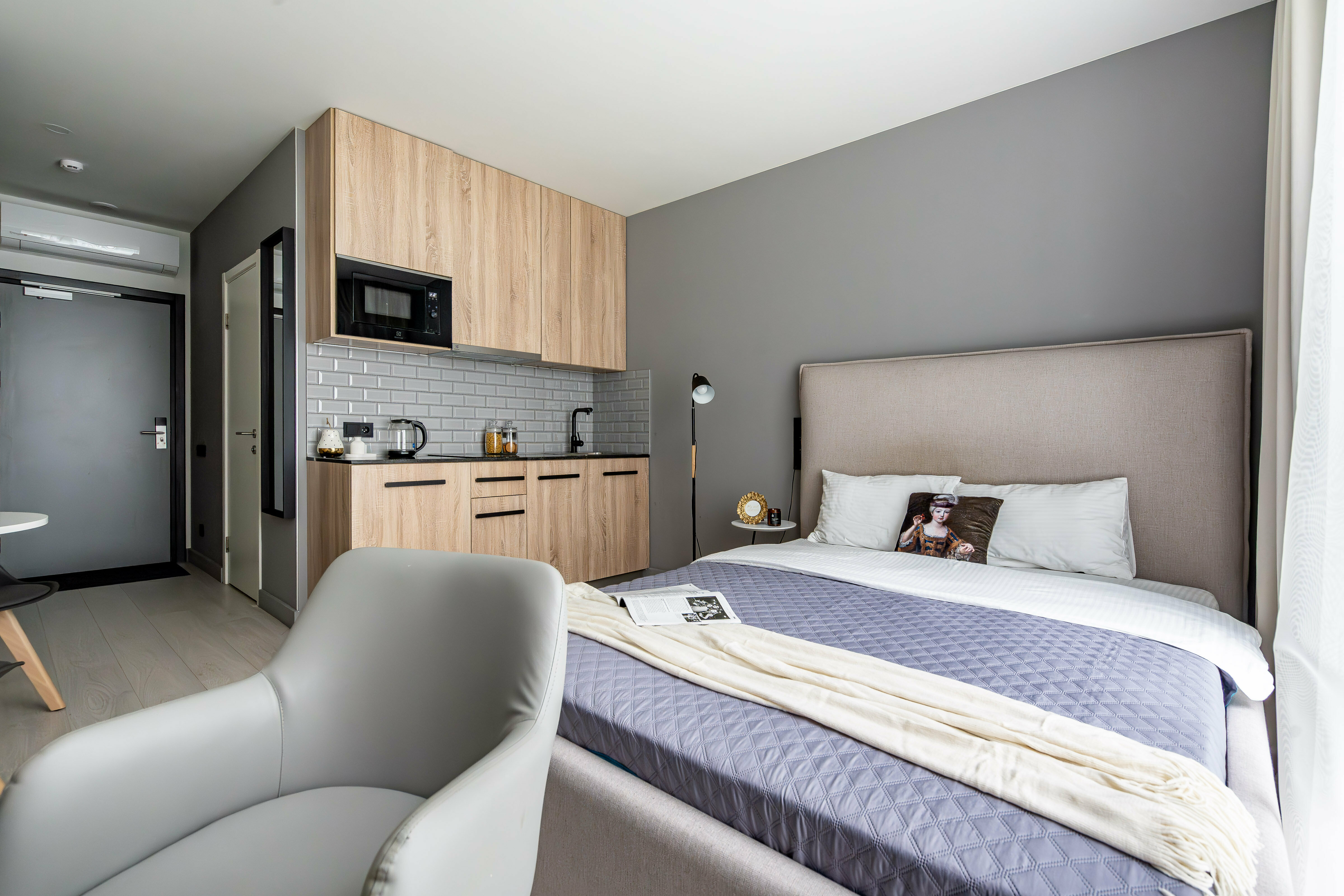 Двухместный номер Делюкс с 1 кроватью и душем