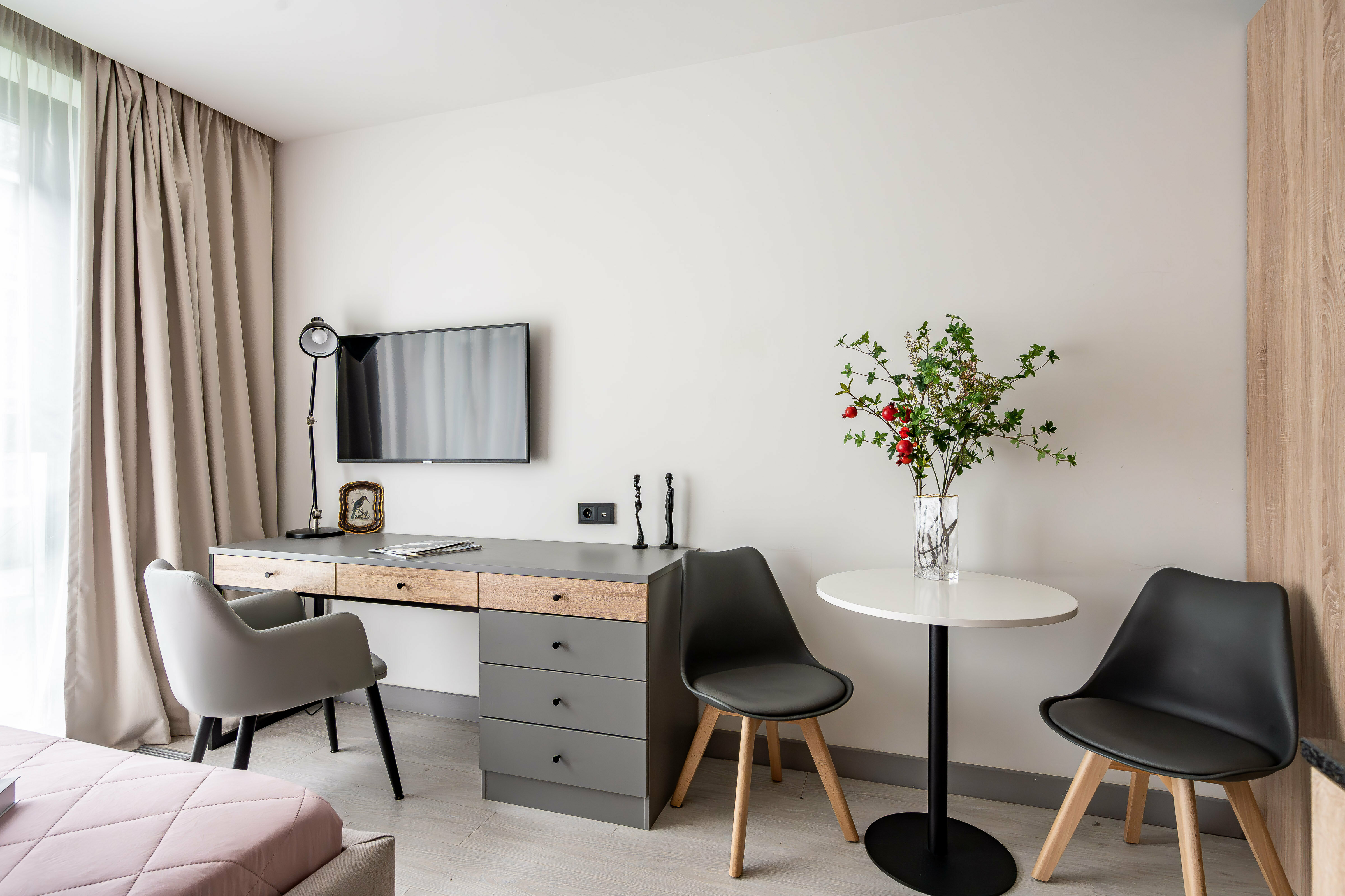 Двухместный номер Делюкс с 1 кроватью и душем