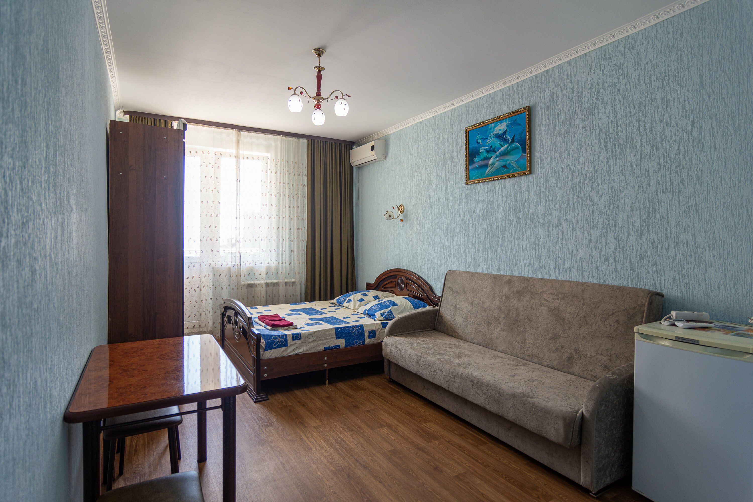 Семейный номер с видом на море