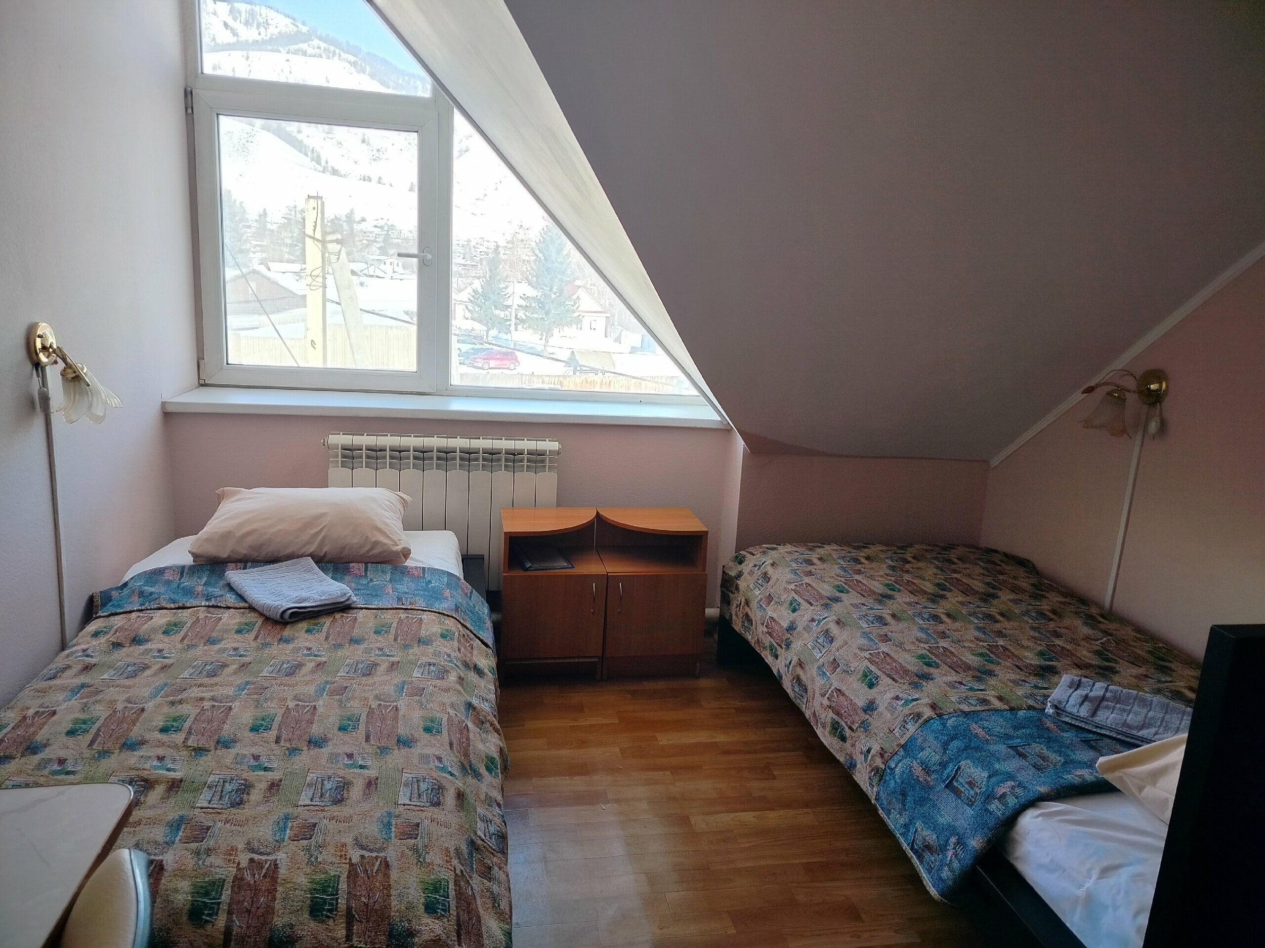 Бюджетный двухместный номер с 2 отдельными кроватями