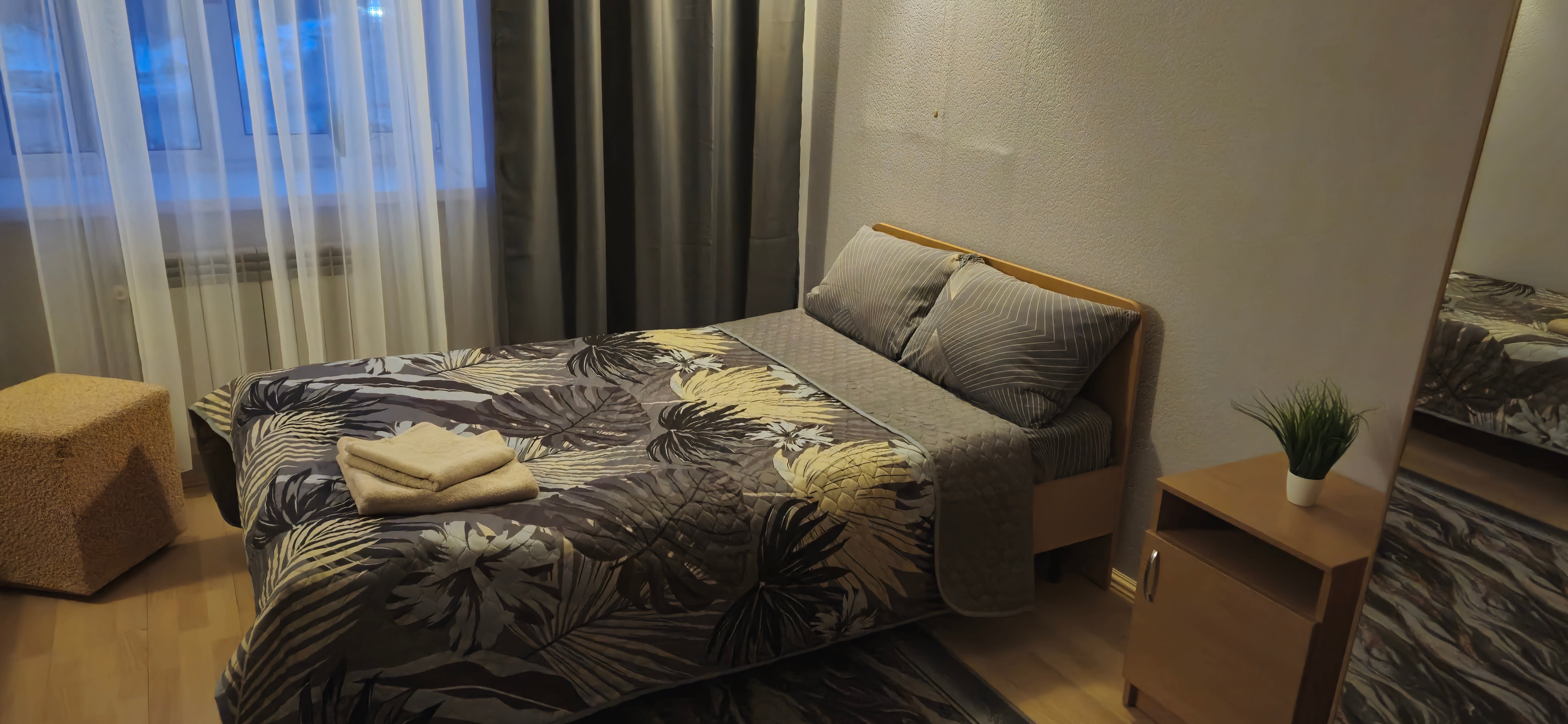 Cемейный номер с собственной ванной комнатой