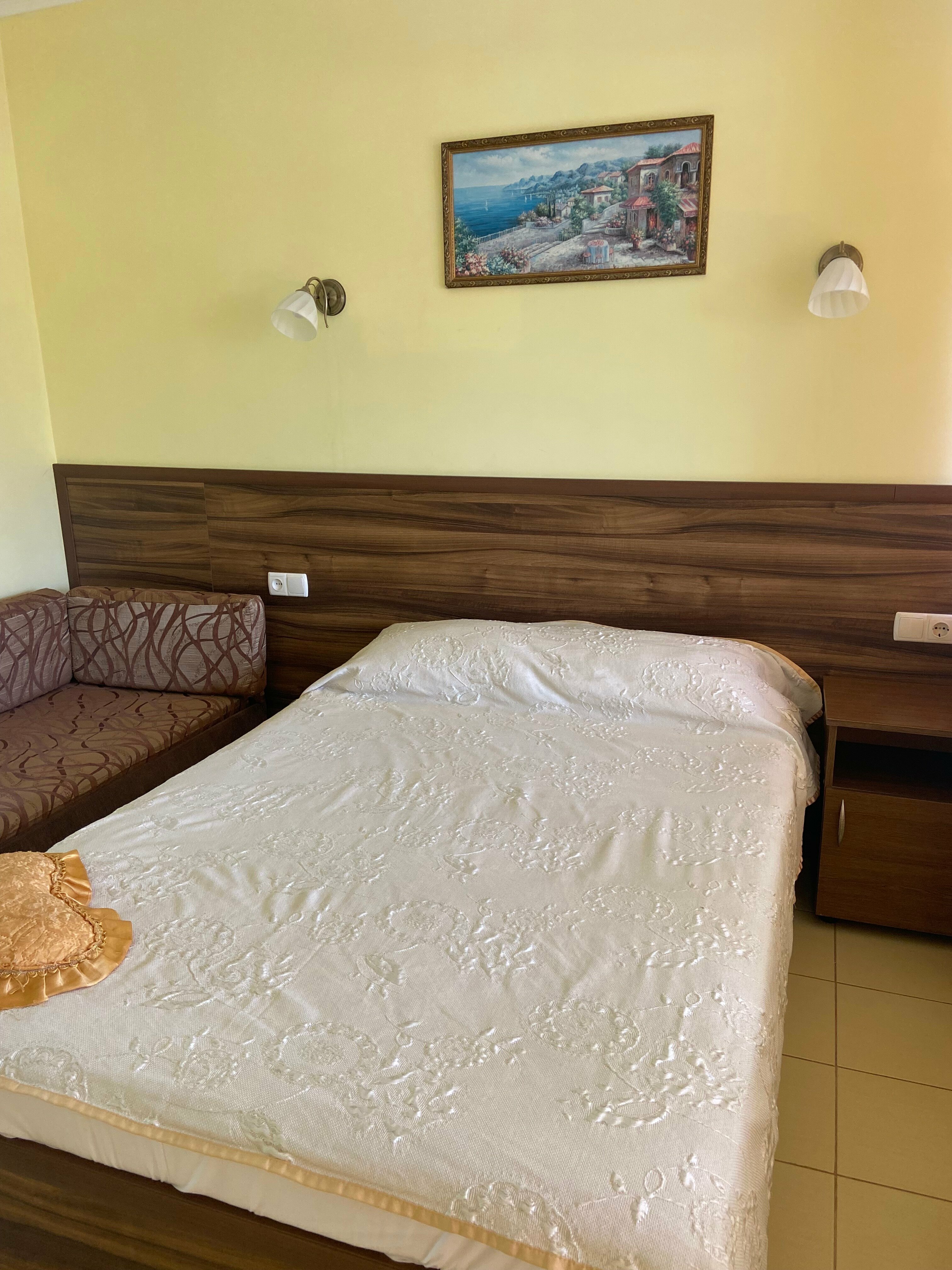 Двухместный номер с 1 кроватью и видом на бассейн