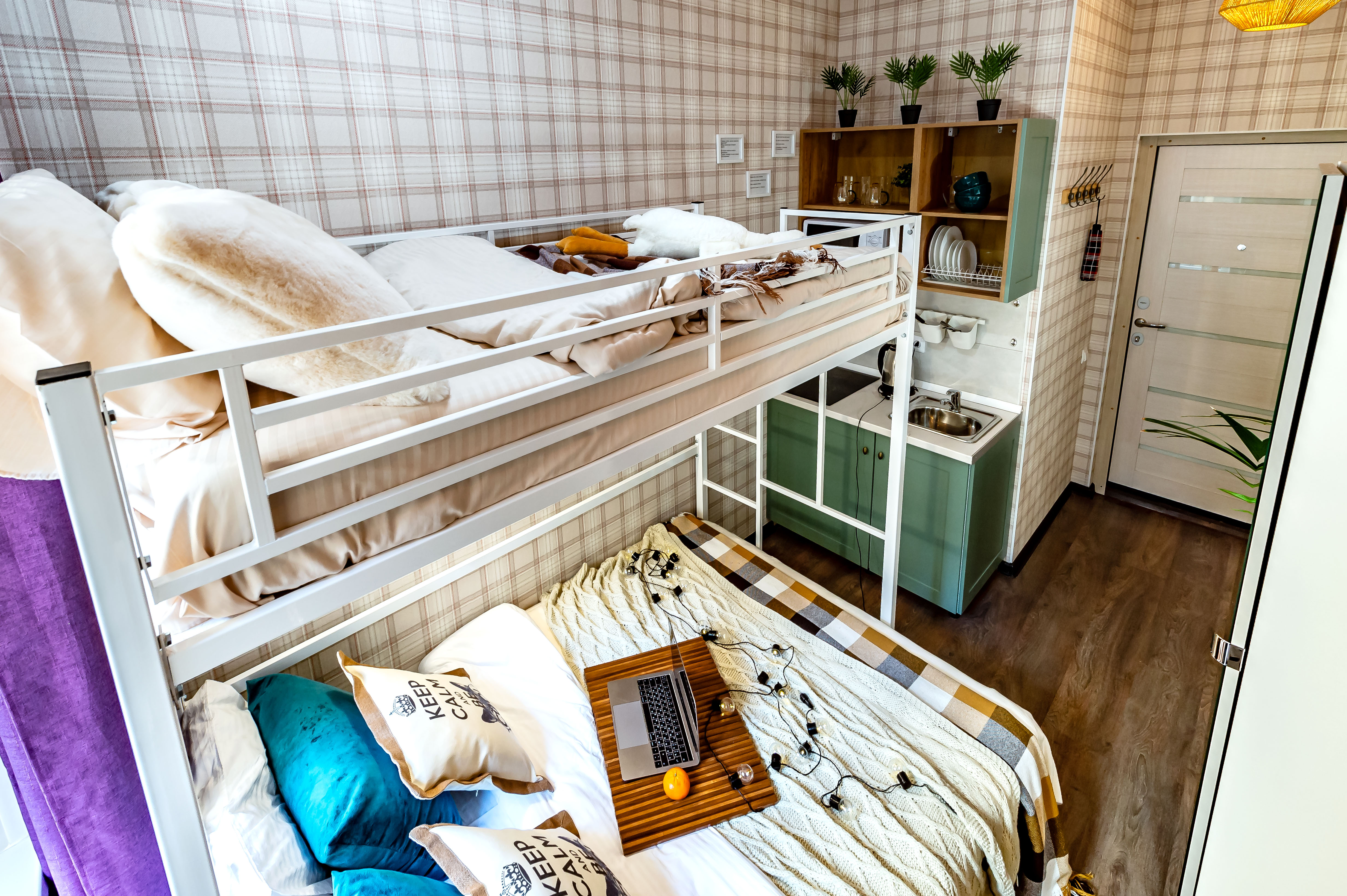 Трёхместный номер  с кухней на ул Гороховая