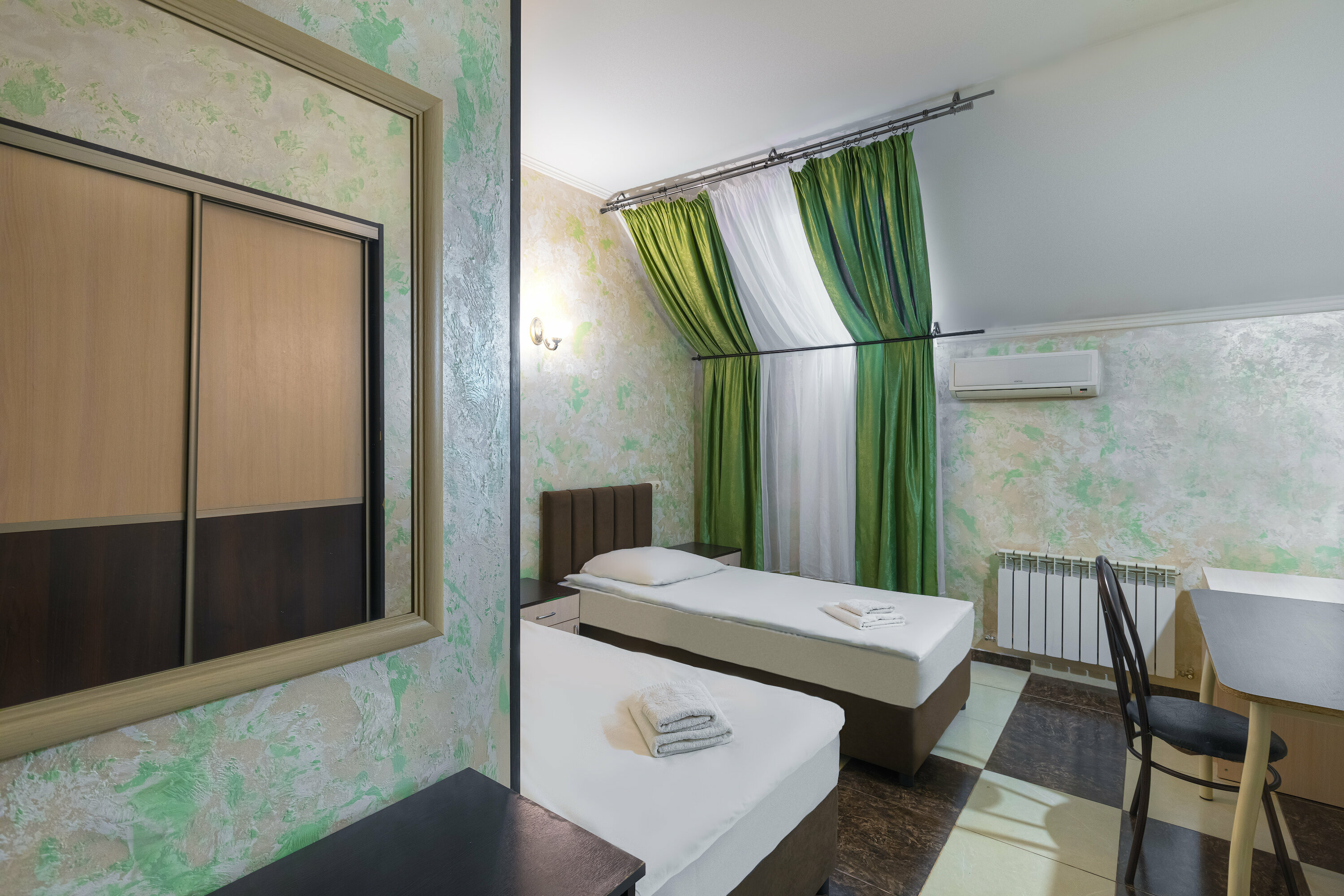 Двухместный номер с 2 отдельными кроватями