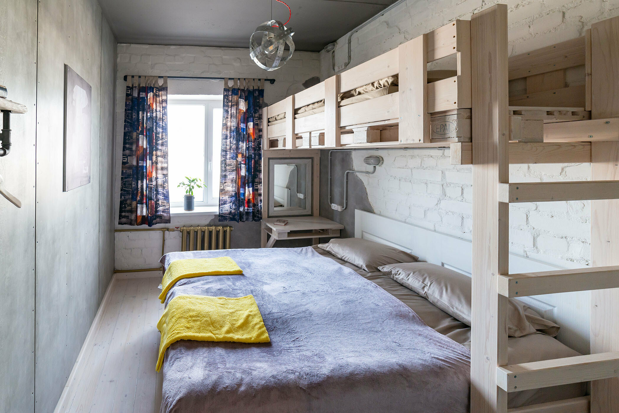 Бюджетный трехместный номер №8