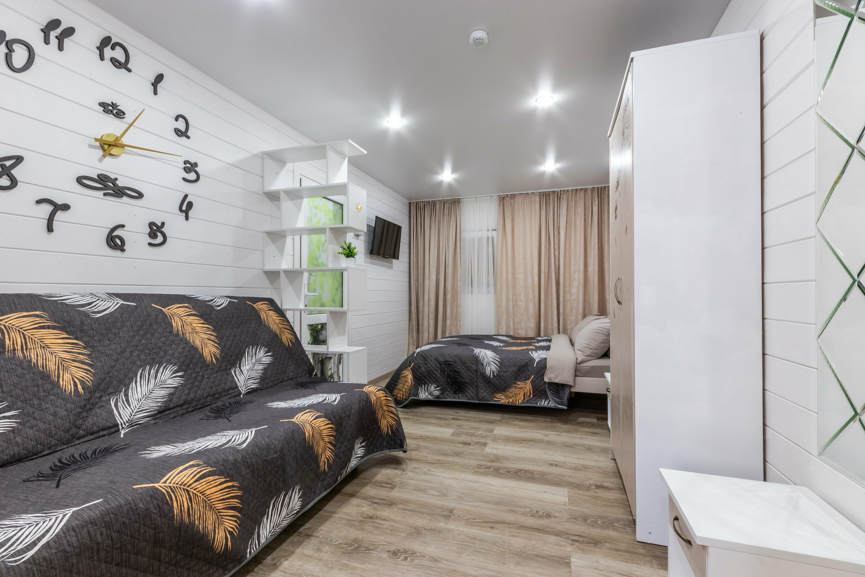 Апартаменты шестиместные двухкомнатные