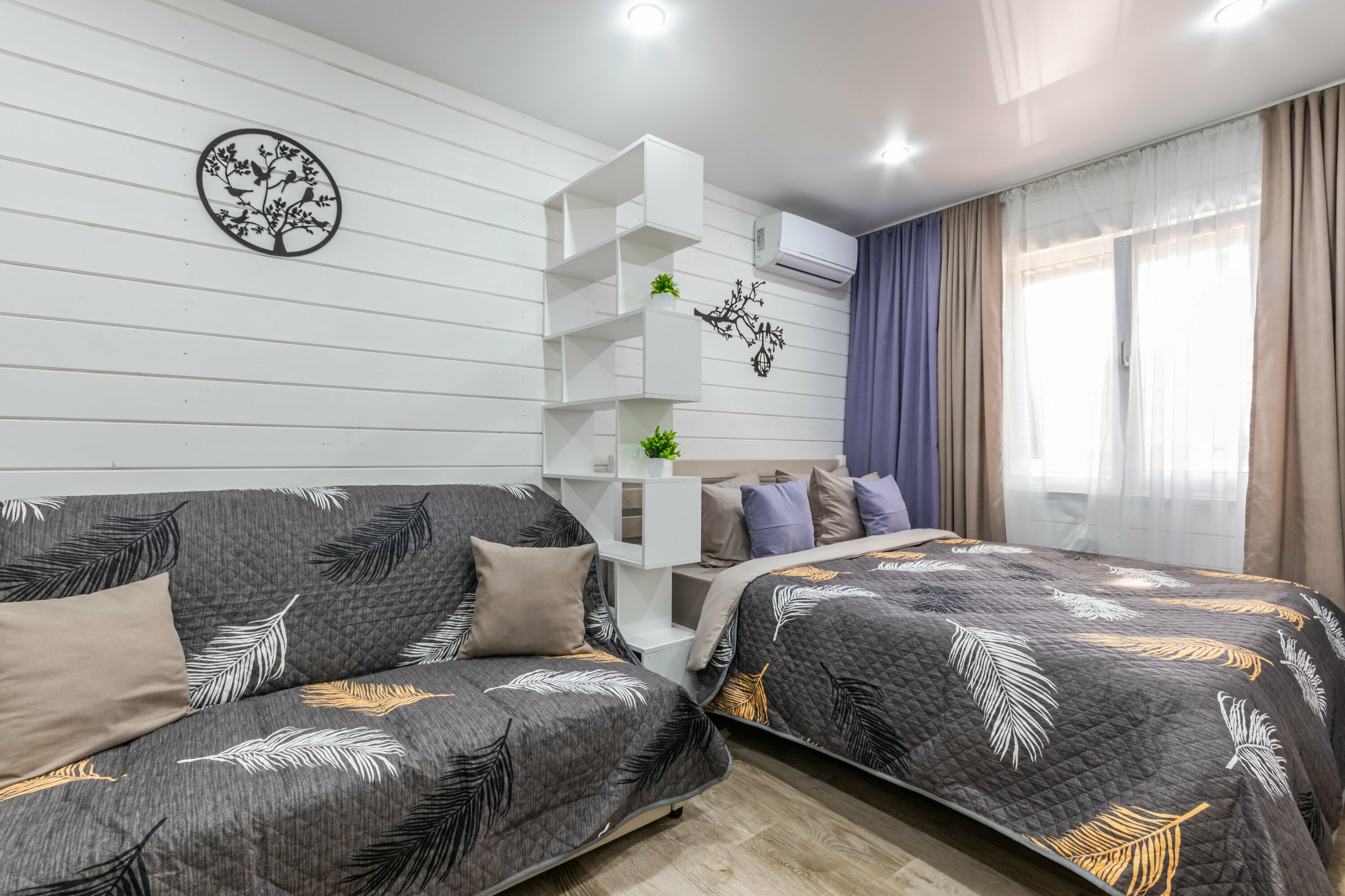 Апартаменты шестиместные двухкомнатные улучшенные