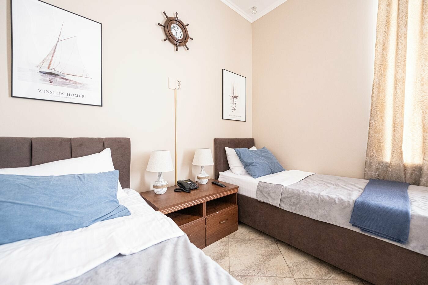 Двухместный номер Стандарт с раздельными кроватями