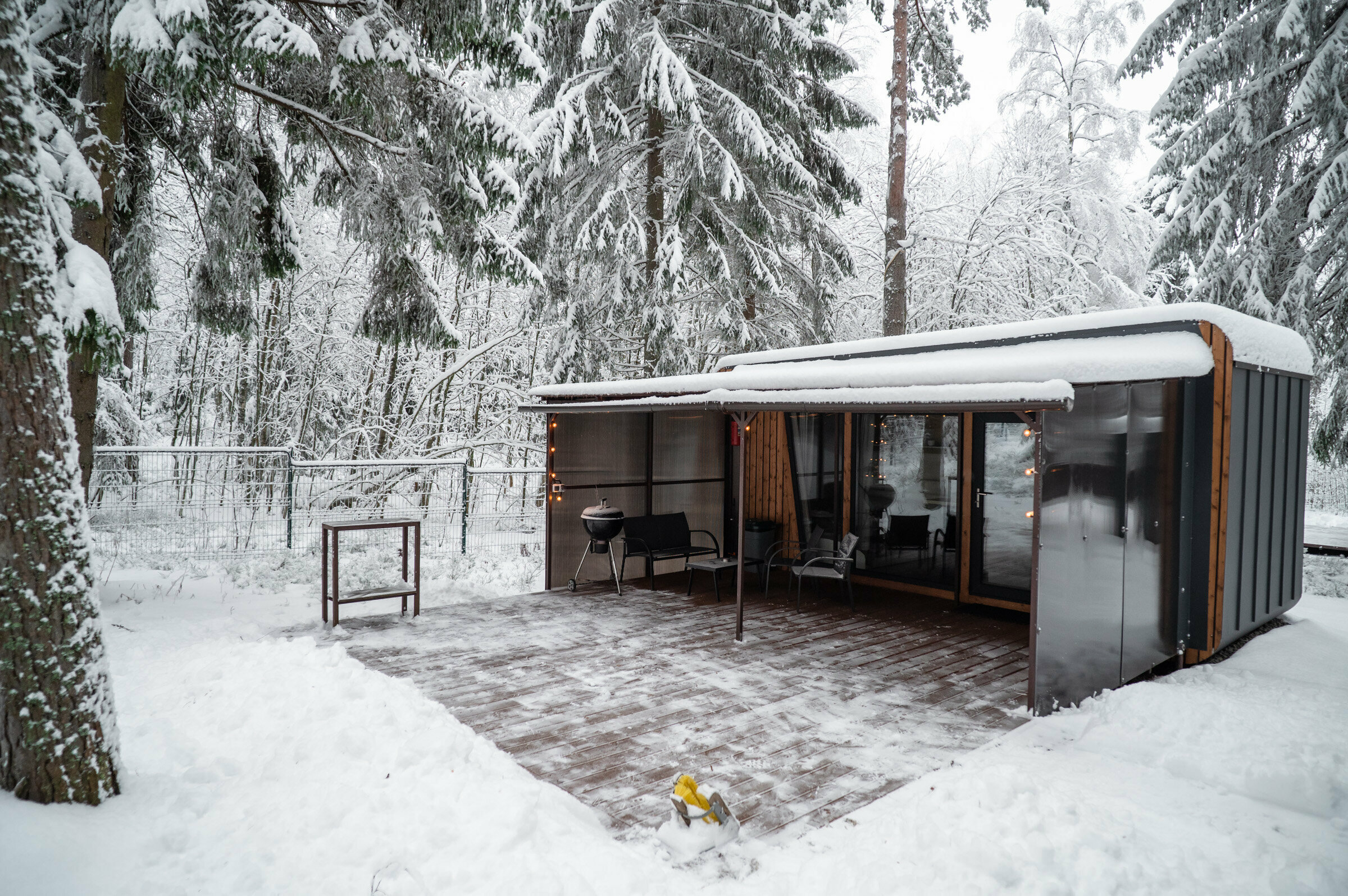 Коттедж с видом на лес