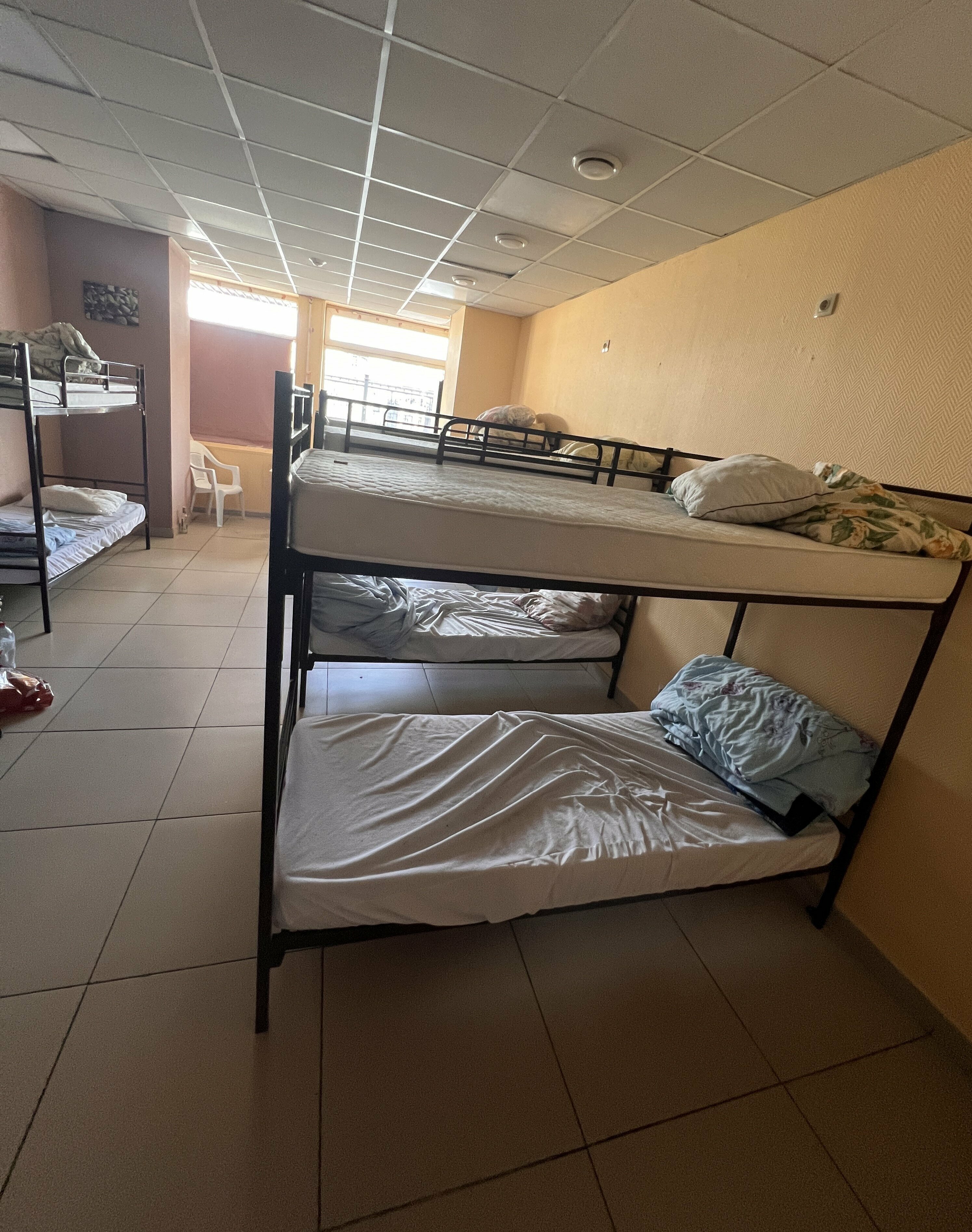 Кровать в общем 10-ти местном номере