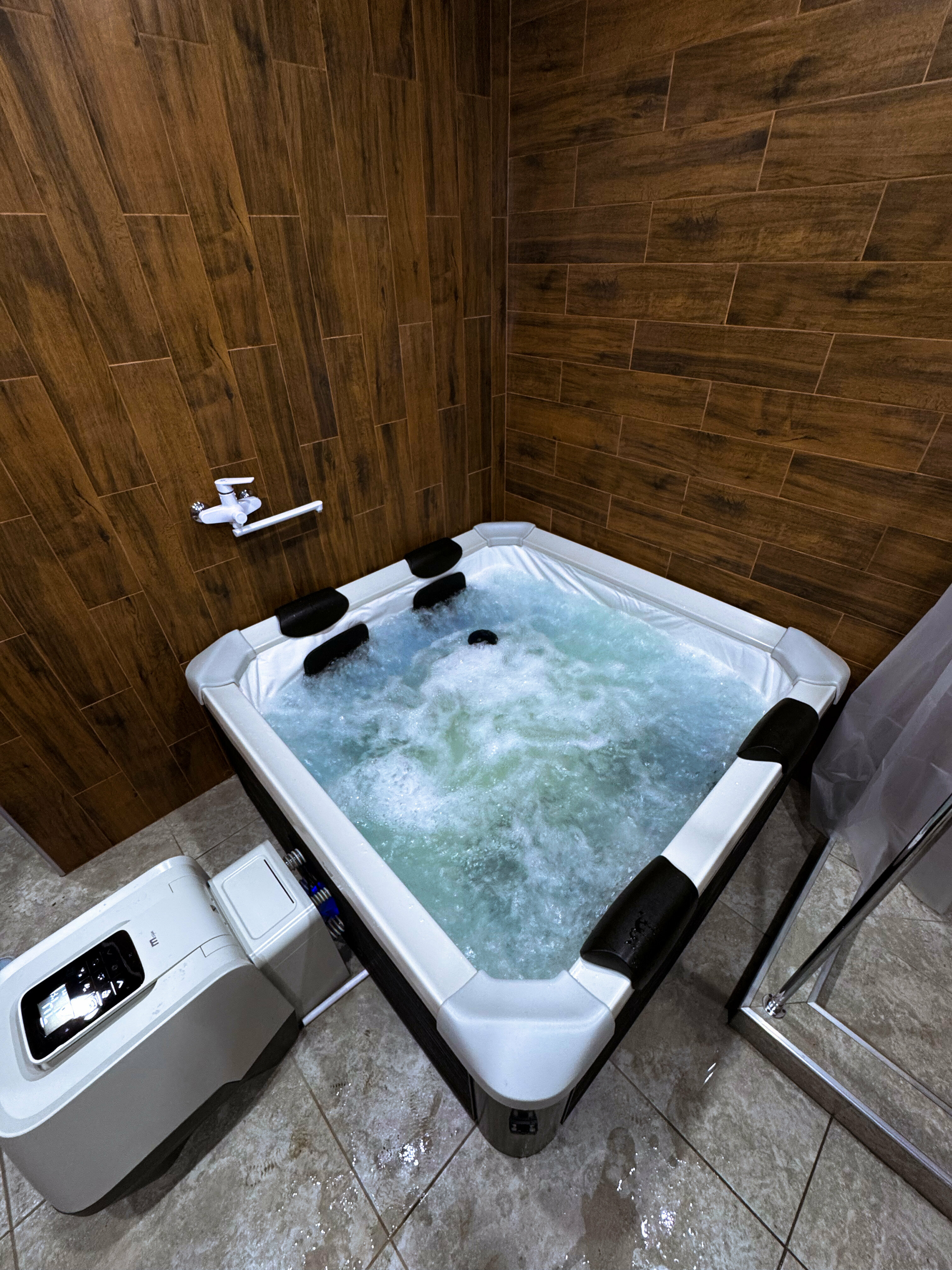 Дом с чаном, финской баней и мангальной зоной