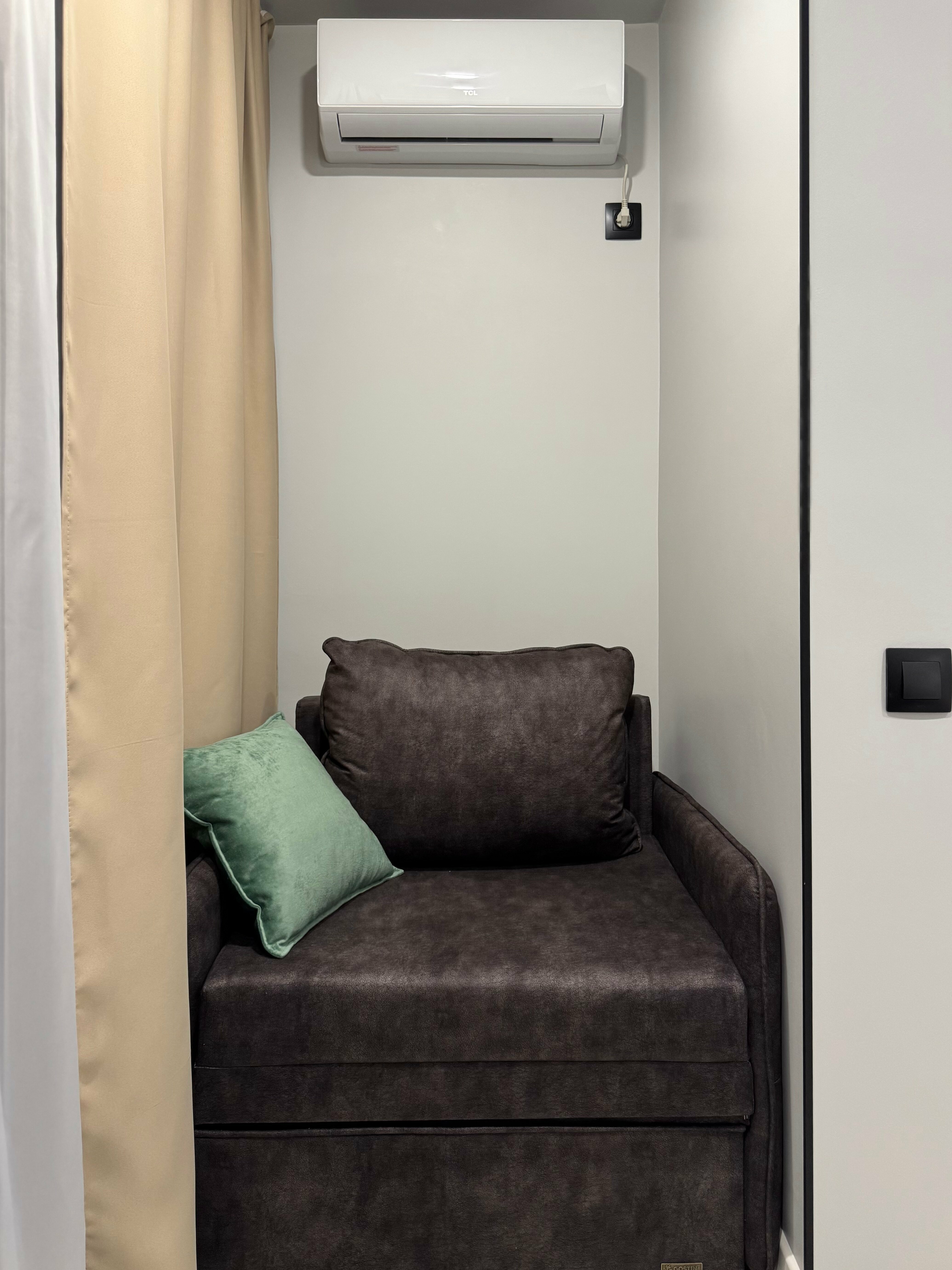 Апартамент "Шалфей" с кухней и стирально-сушильной машиной