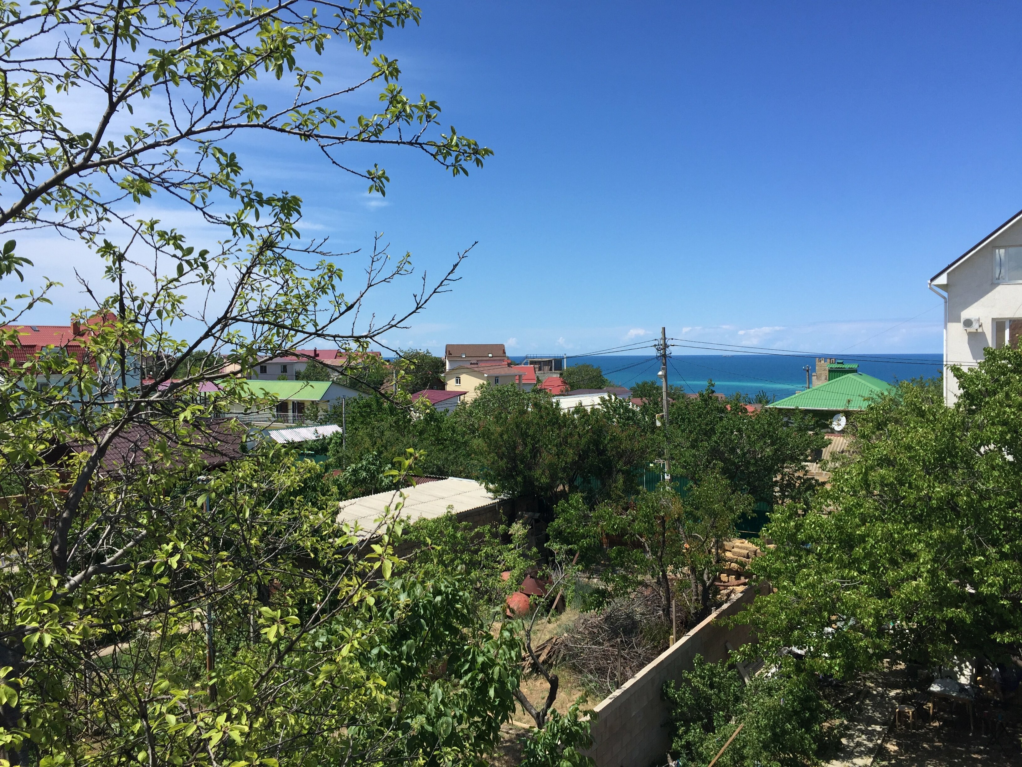 Четырехместный номер с видом на море