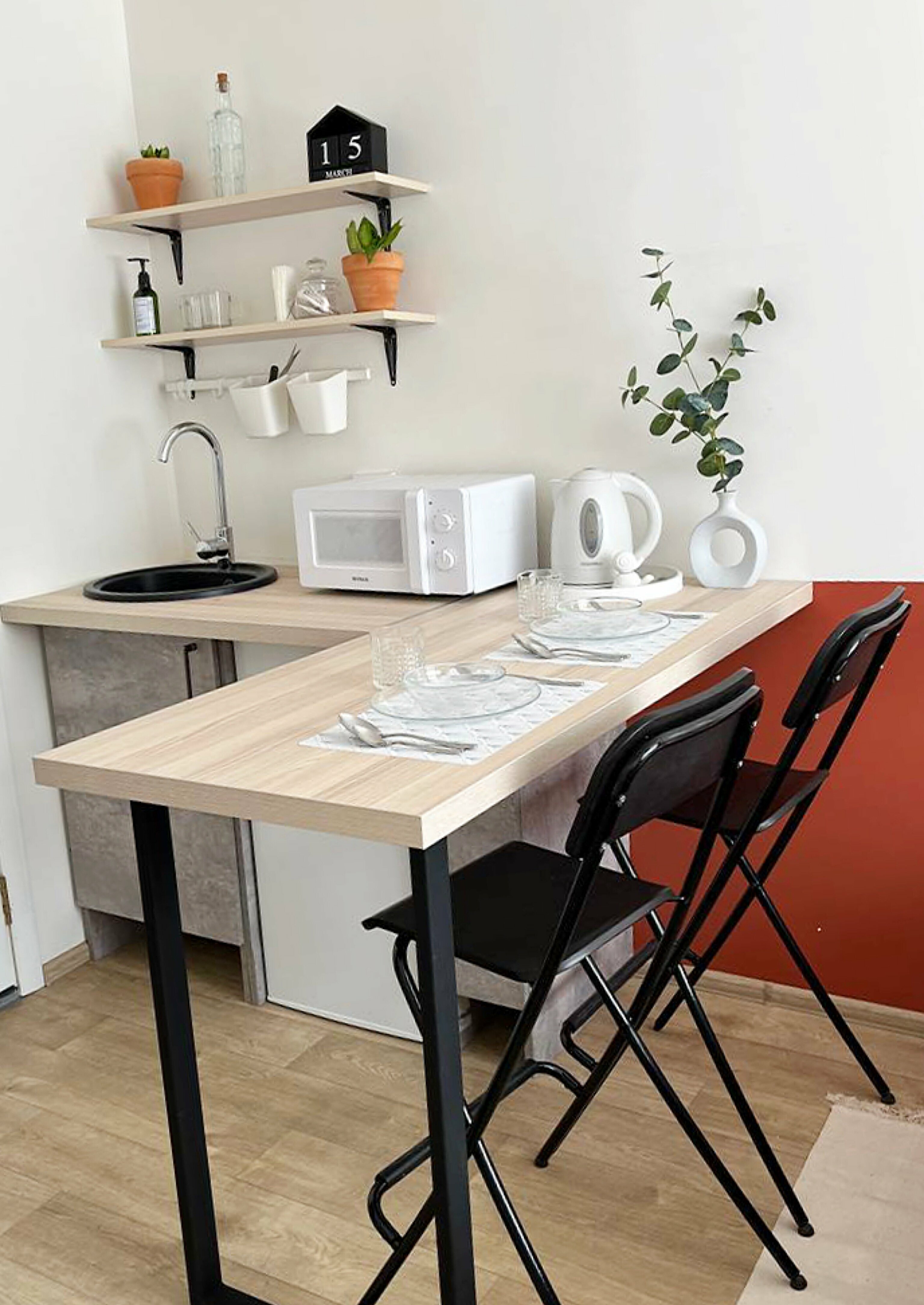 Стандартные апартаменты с кухней 