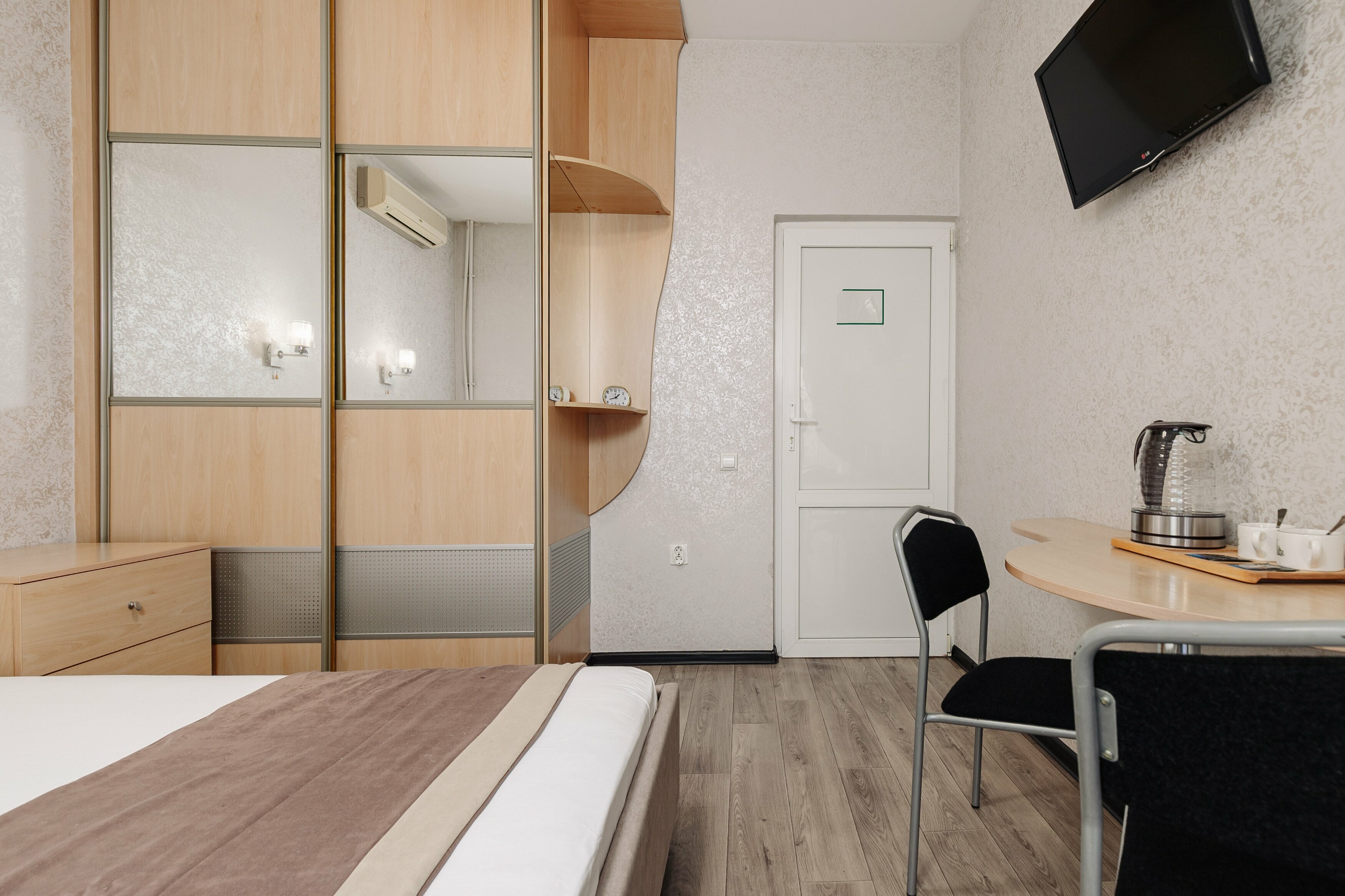 Двухместный номер с 1 кроватью и балконом