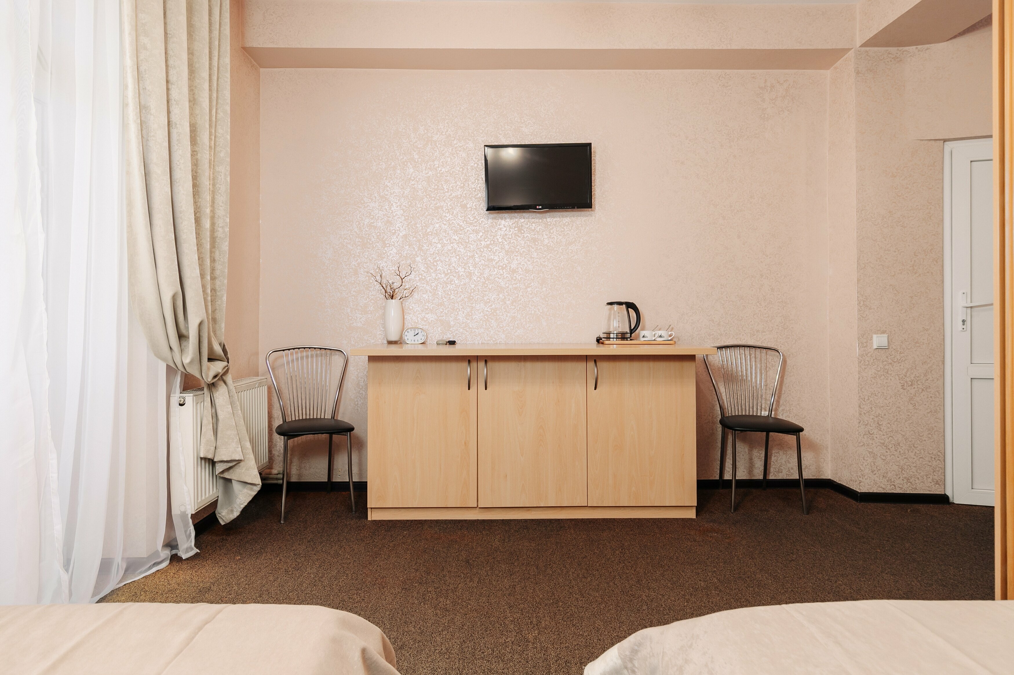 Двухместный номер с 2 отдельными кроватями и балконом