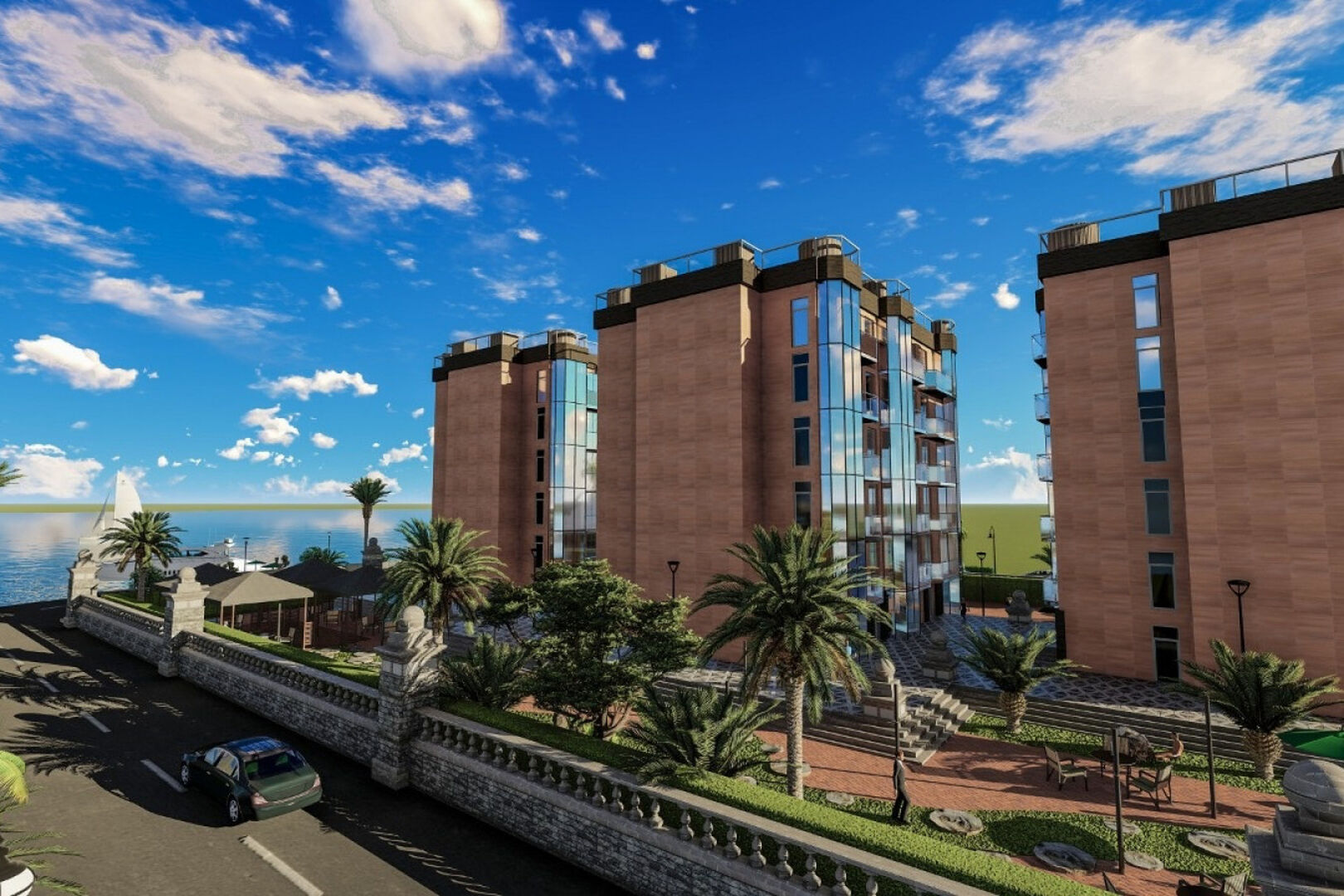 Четырехместный номер с балконом