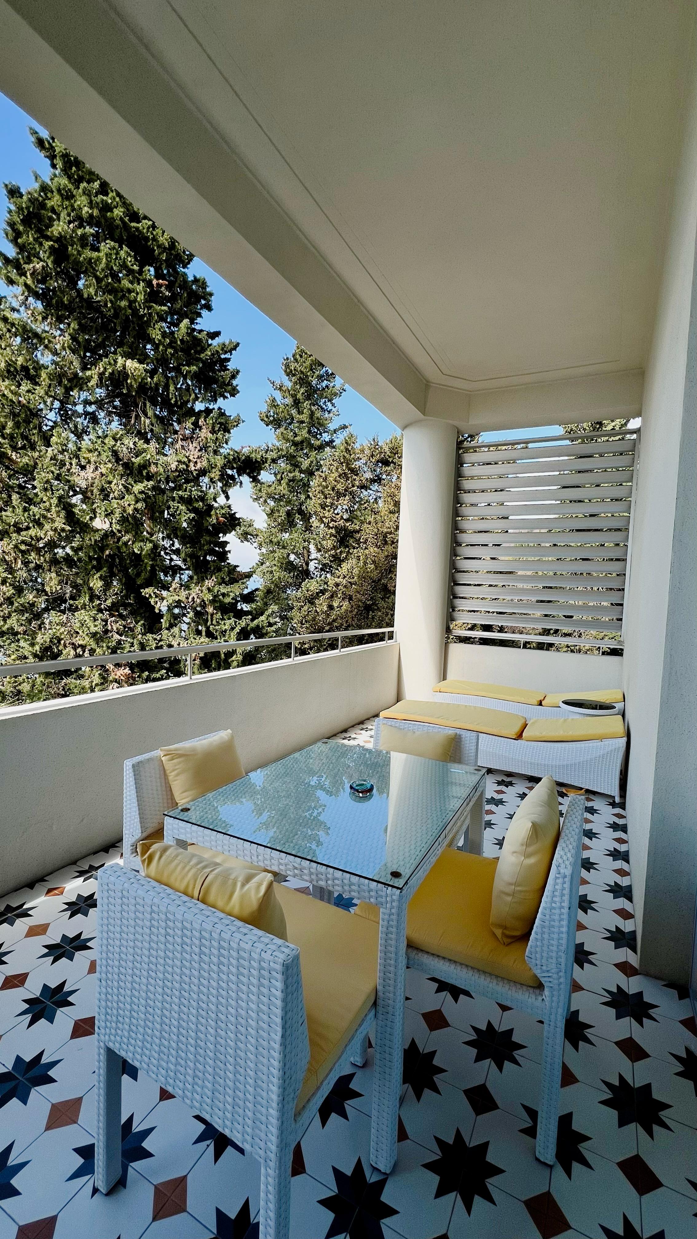 Сюит с террасой и видом на море 