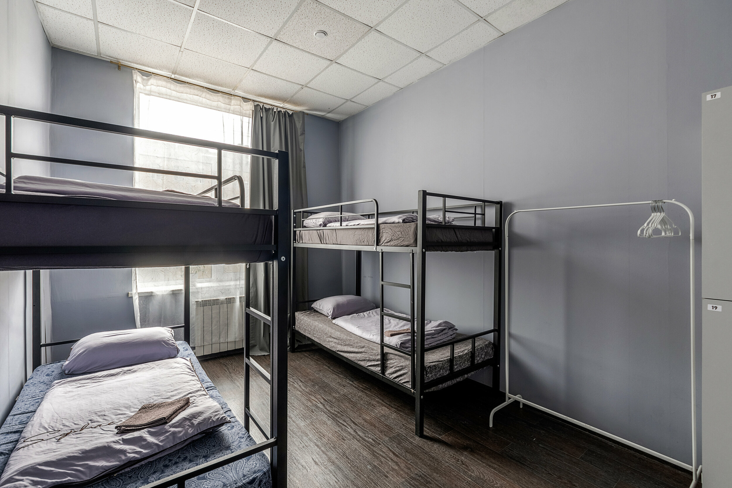 4х местный номер с двухэтажными кроватями