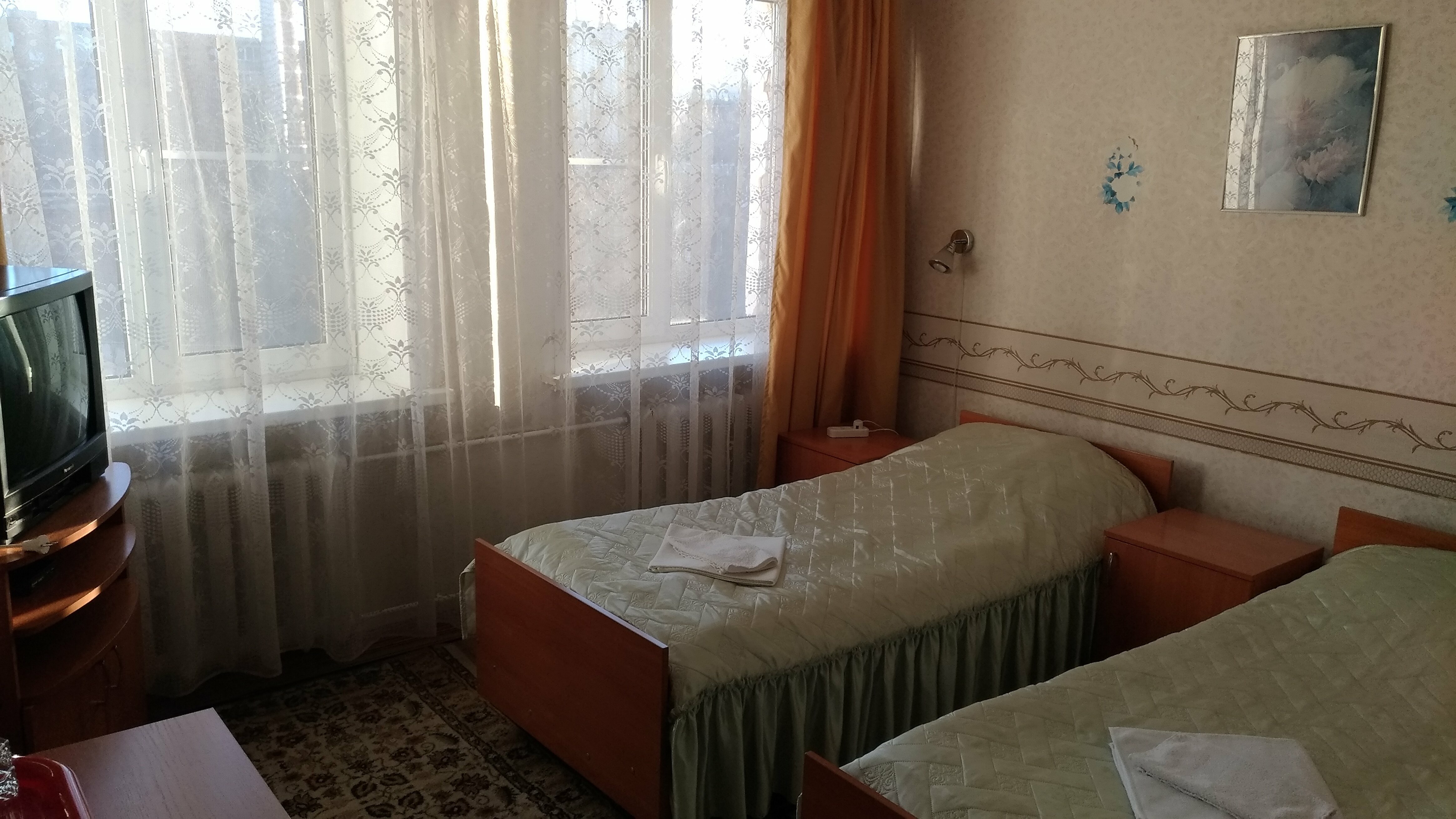 Двухместный номер с 2 односпальными кроватями