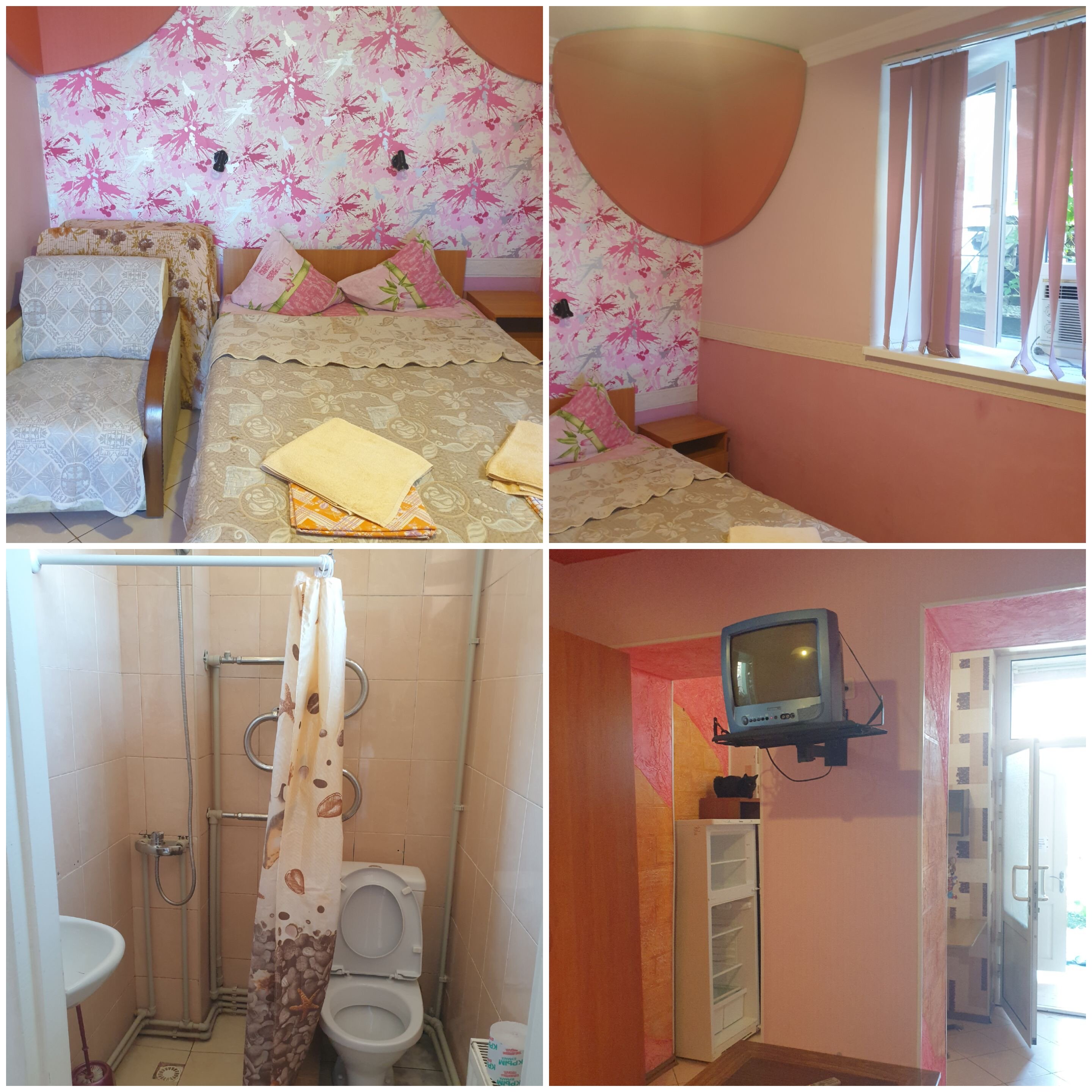 Трехместный номер с окном