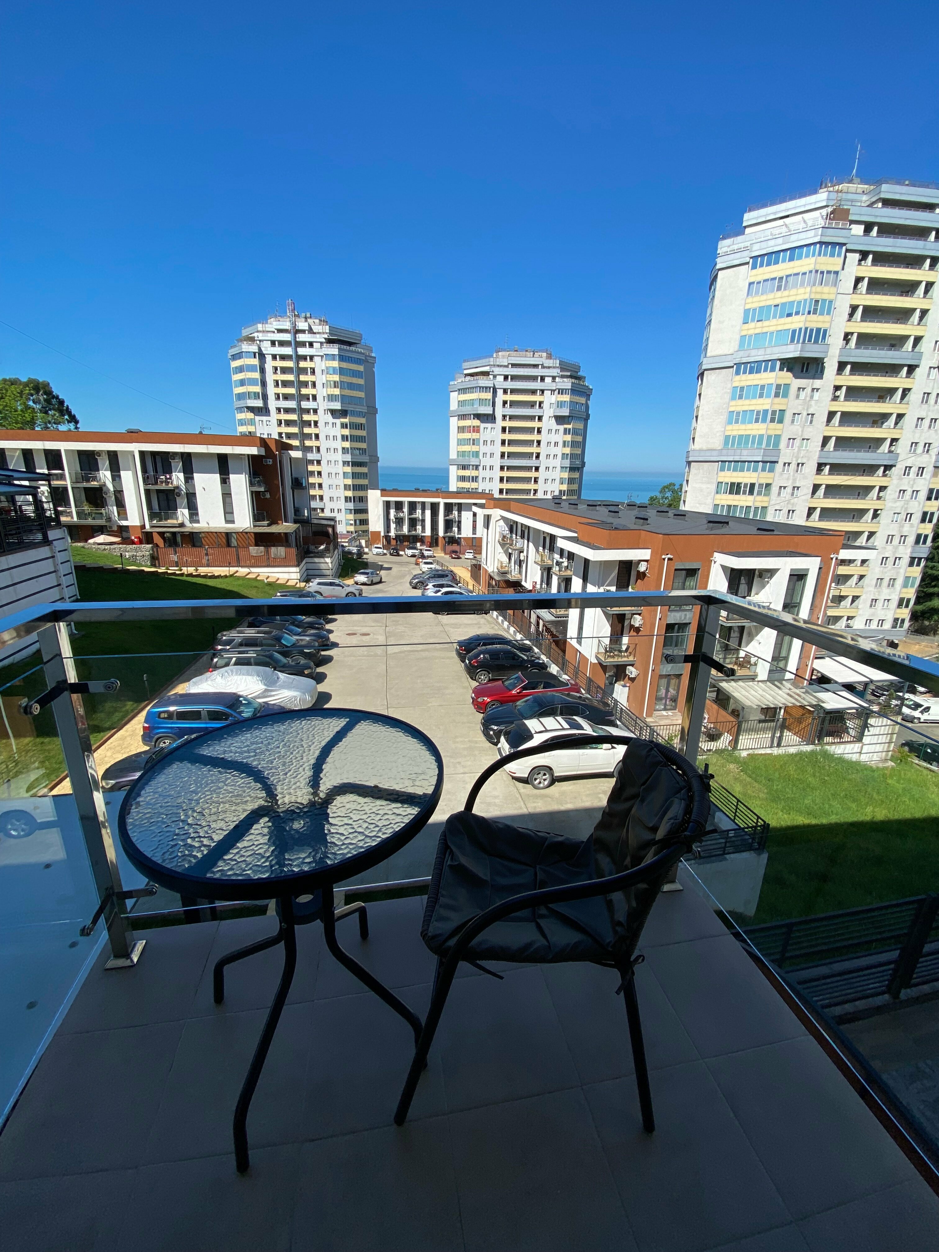 Четырехместный номер с видом на море