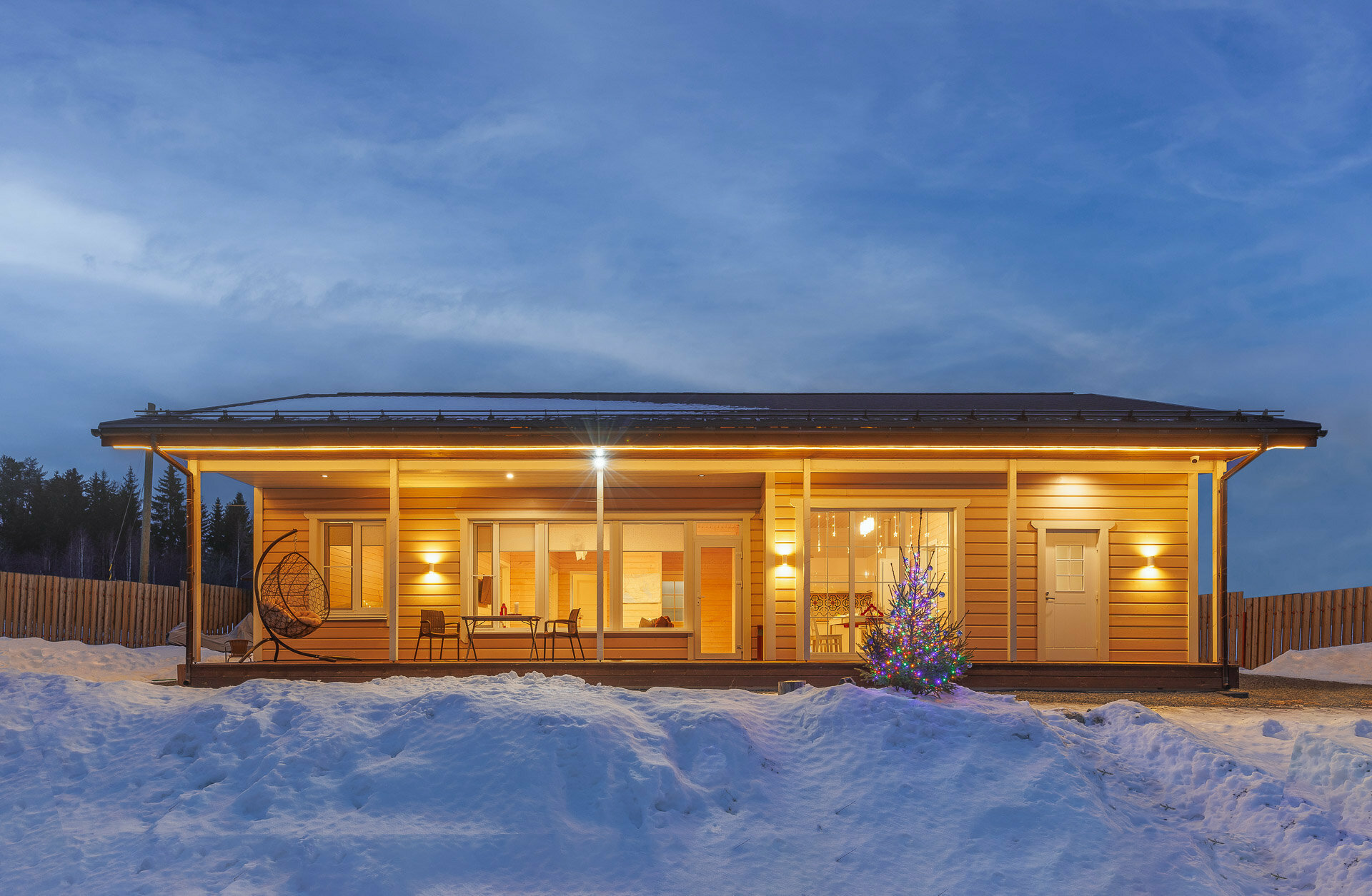 Коттедж с видом на озеро