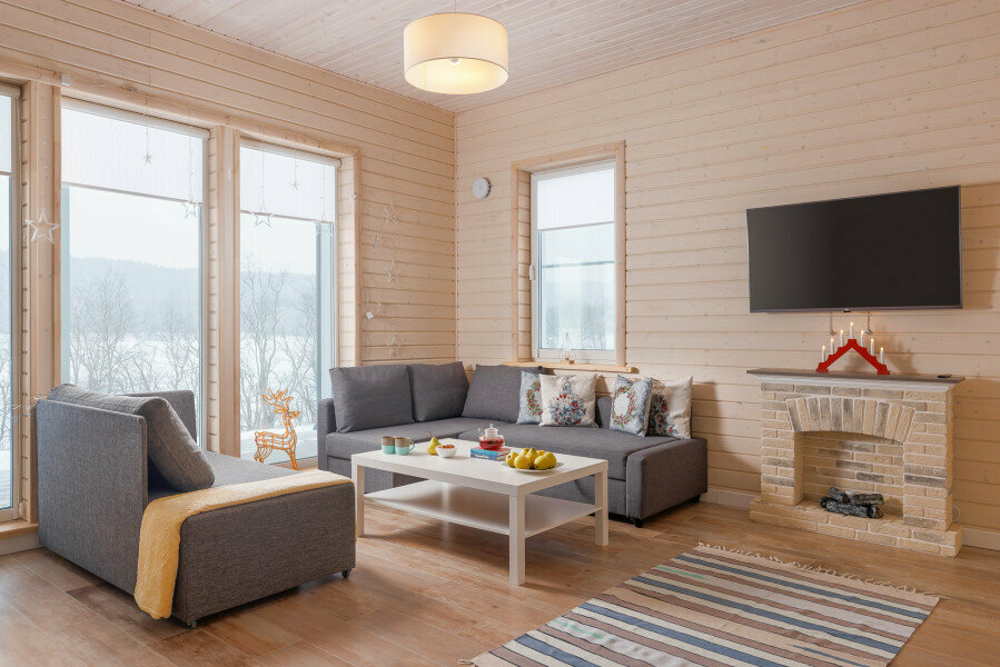 Коттедж с видом на озеро