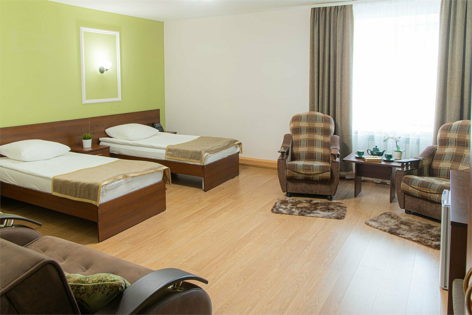 Семейный номер с душем