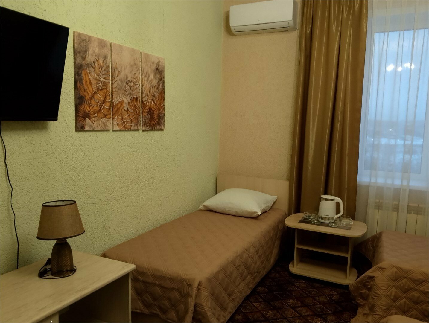 Четырехместный Эконом (4 раздельные кровати)