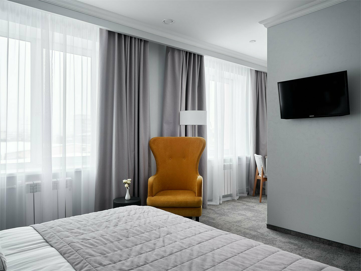 Улучшенный двухместный номер Делюкс с 1 кроватью или 2 отдельными кроватями