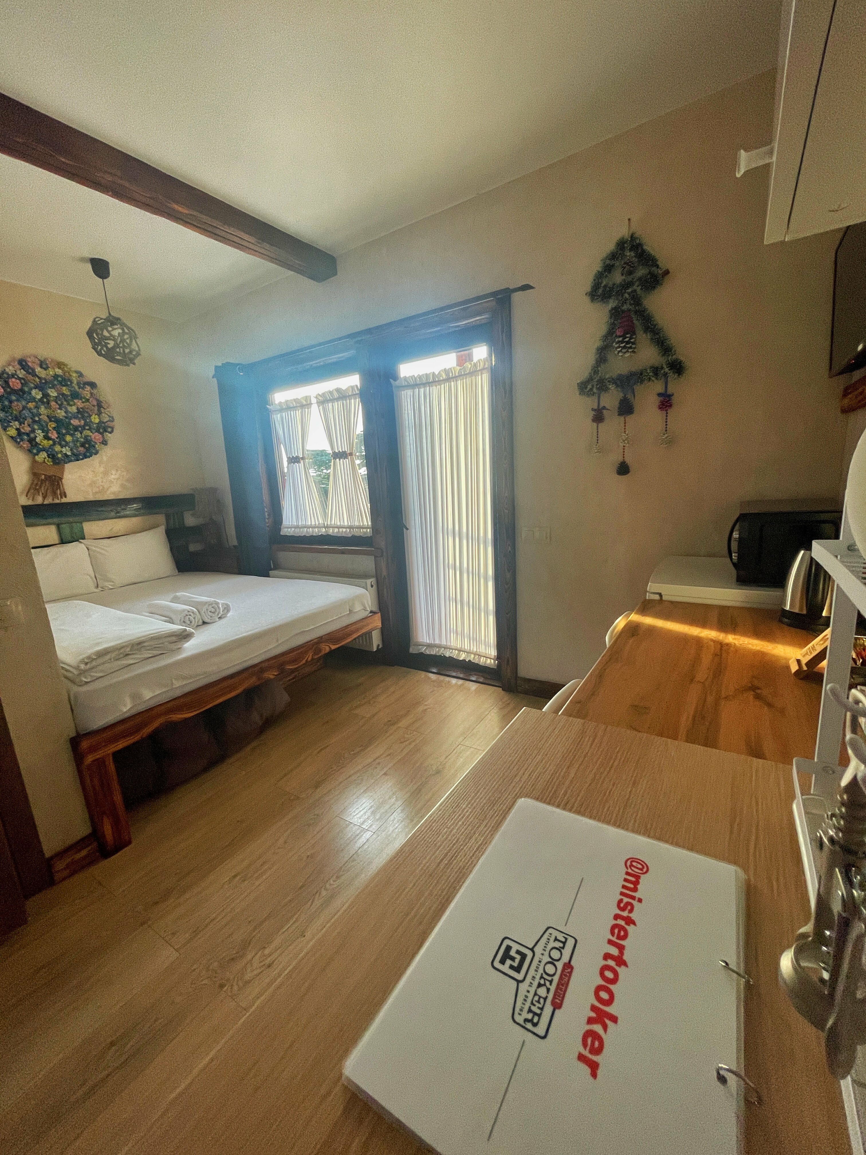 Двухместный номер Делюкс с 1 кроватью и балконом, вид на море