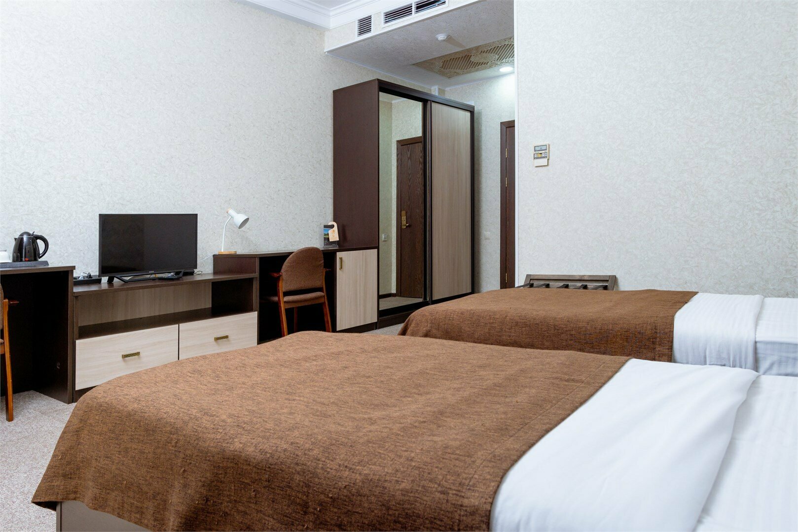 Двухместный номер с 2 отдельными кроватями, вид на море