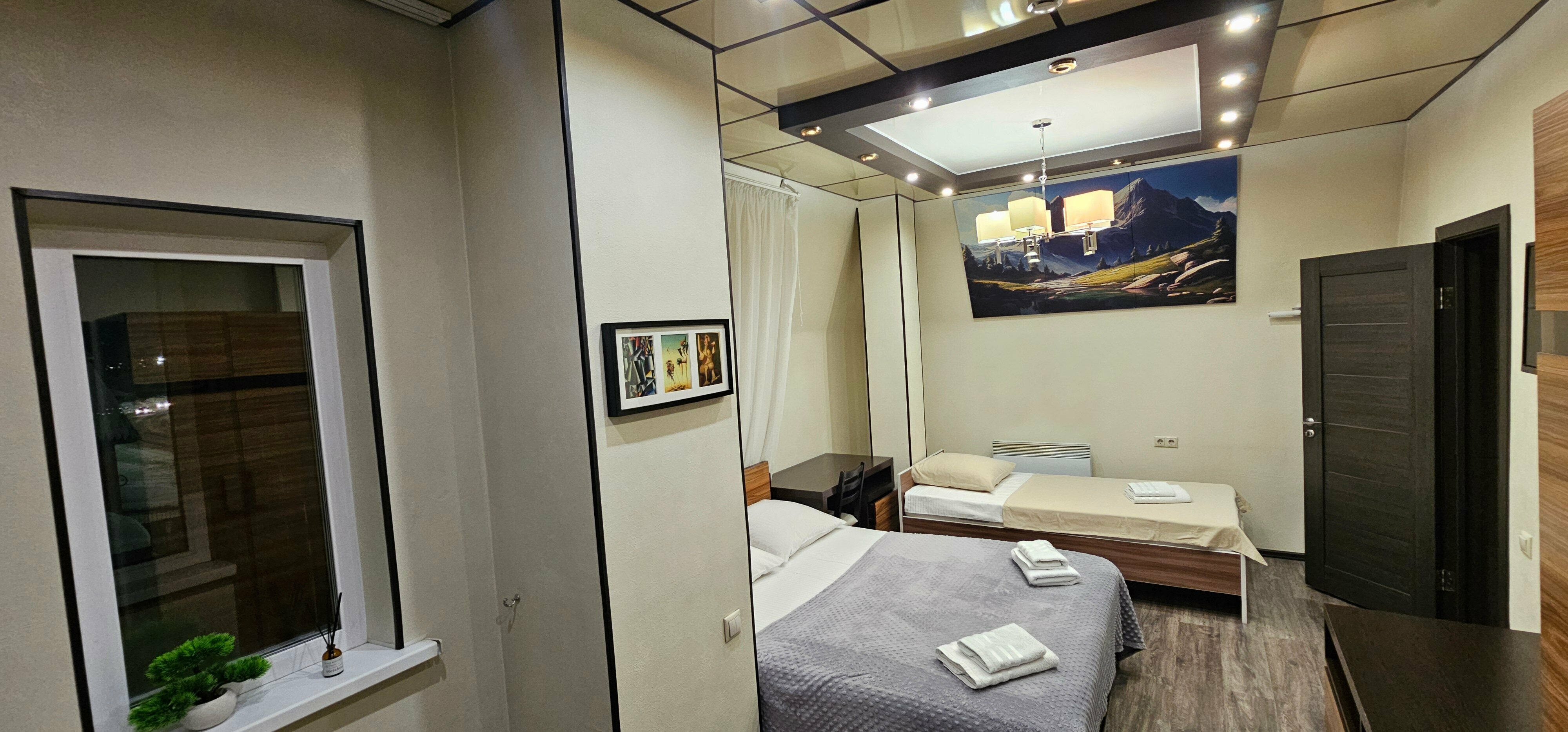 Койко-место в номере с 3-мя кроватями