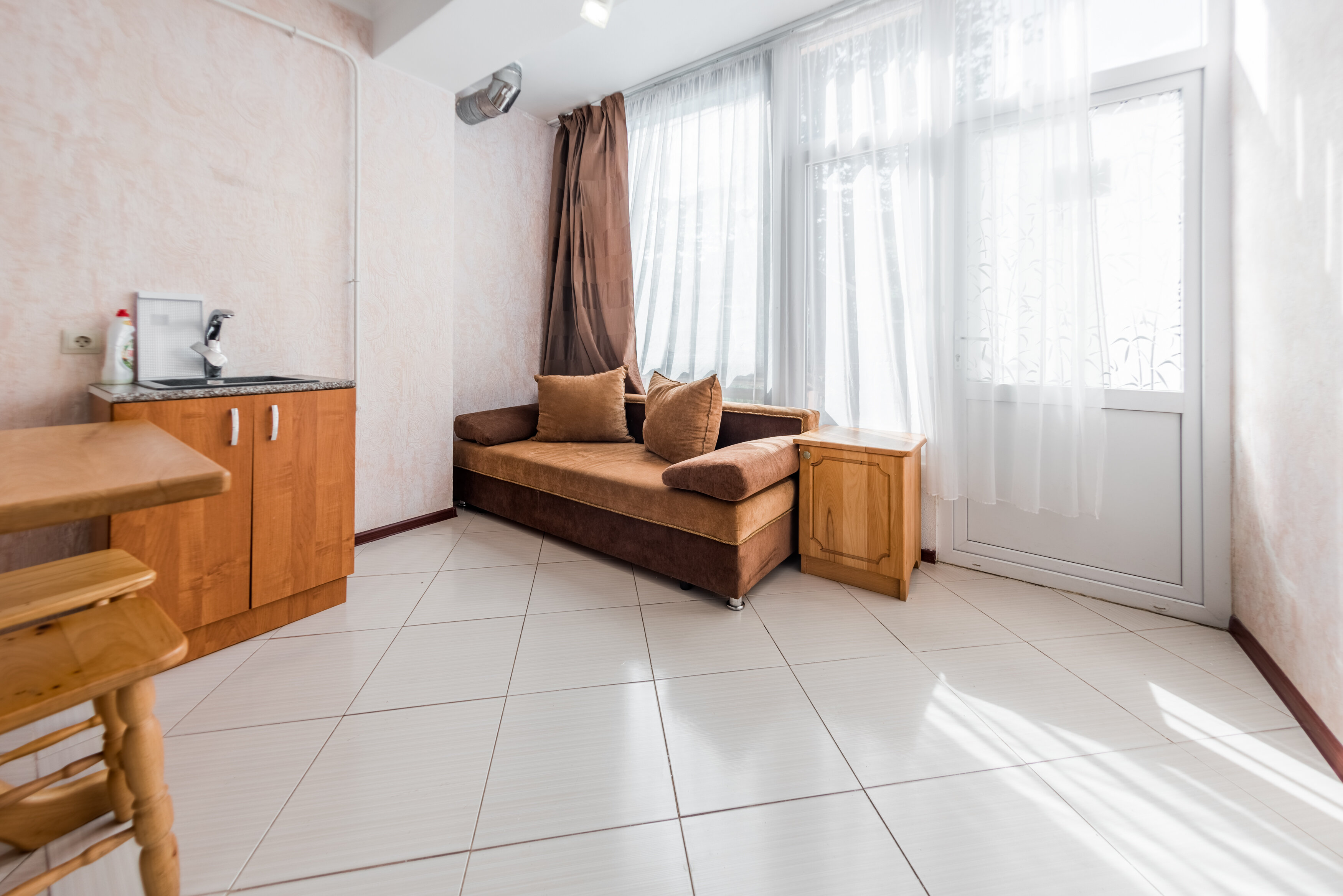 Апартаменты с видом на сад