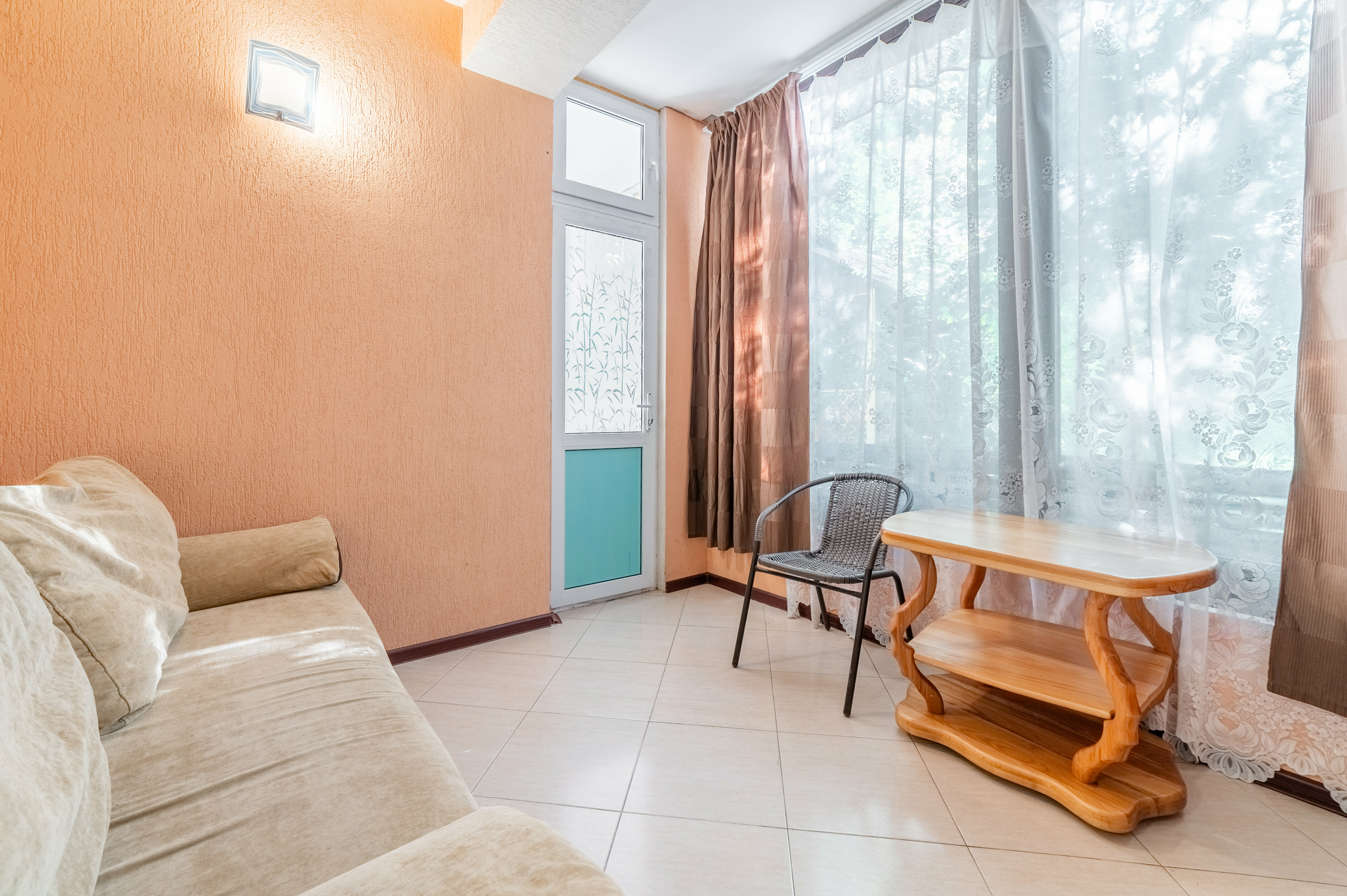 Апартаменты с видом на сад