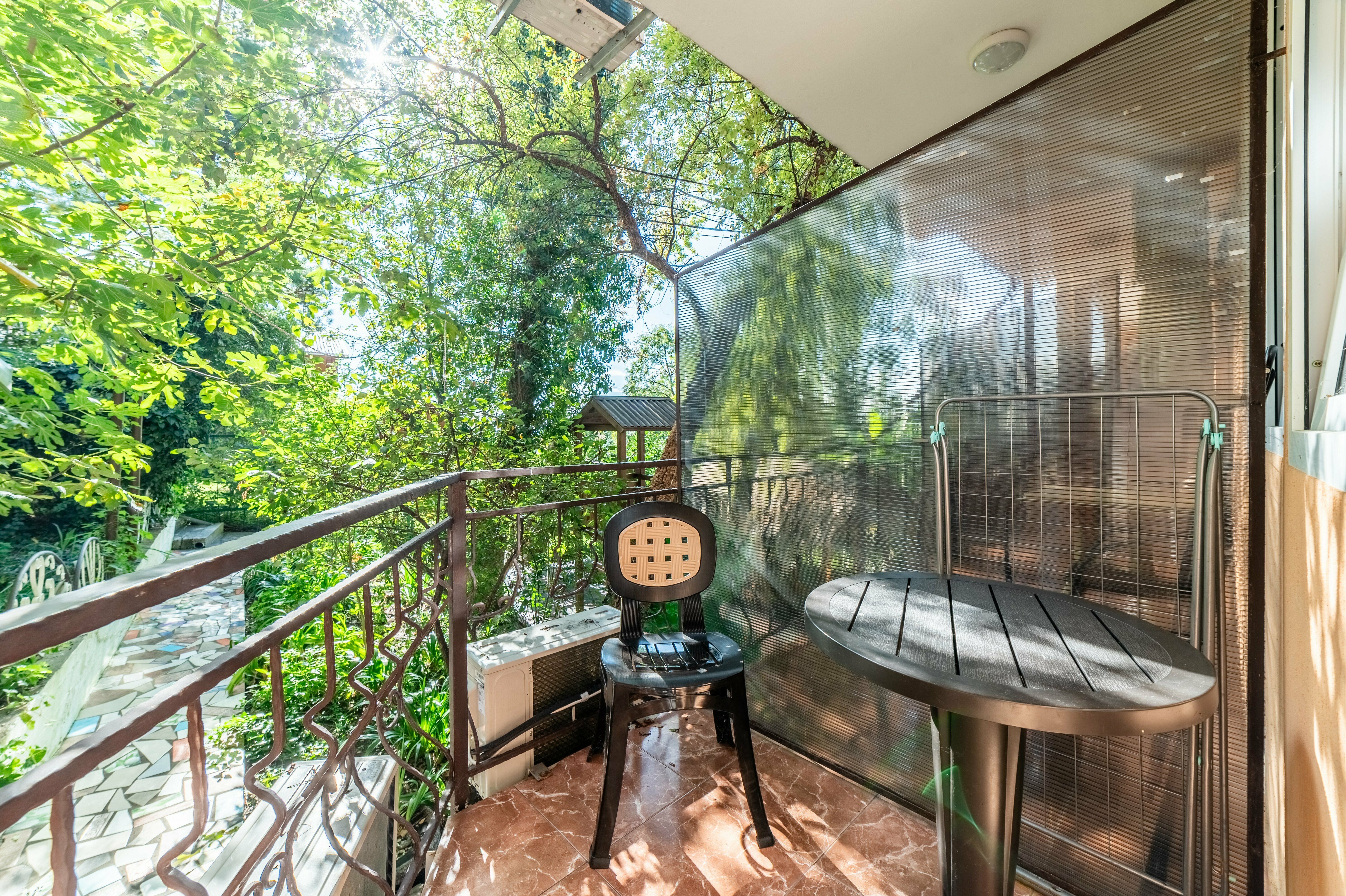 Двухместный номер с 1 кроватью и балконом