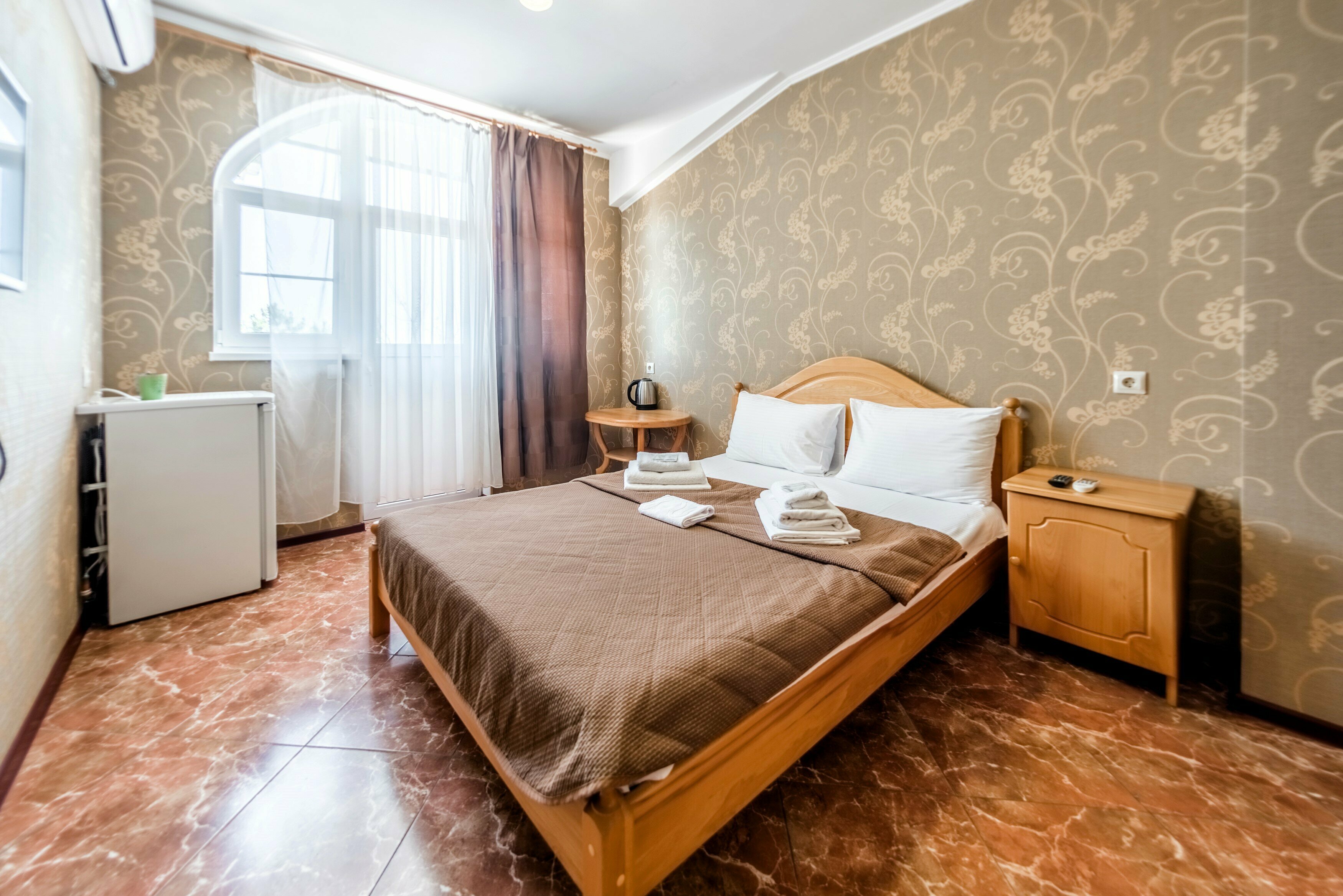 Двухместный номер Делюкс с 1 кроватью и балконом, вид на море