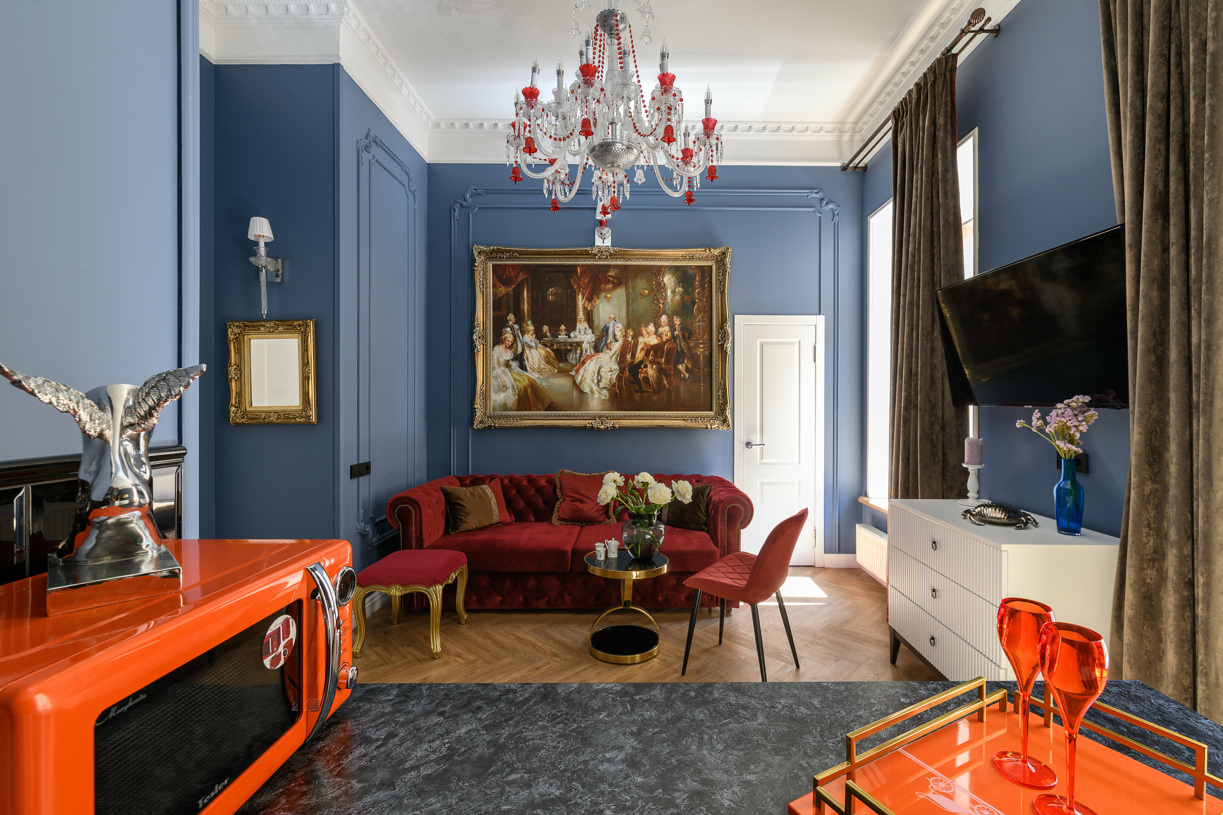 Апартаменты с 1 спальней