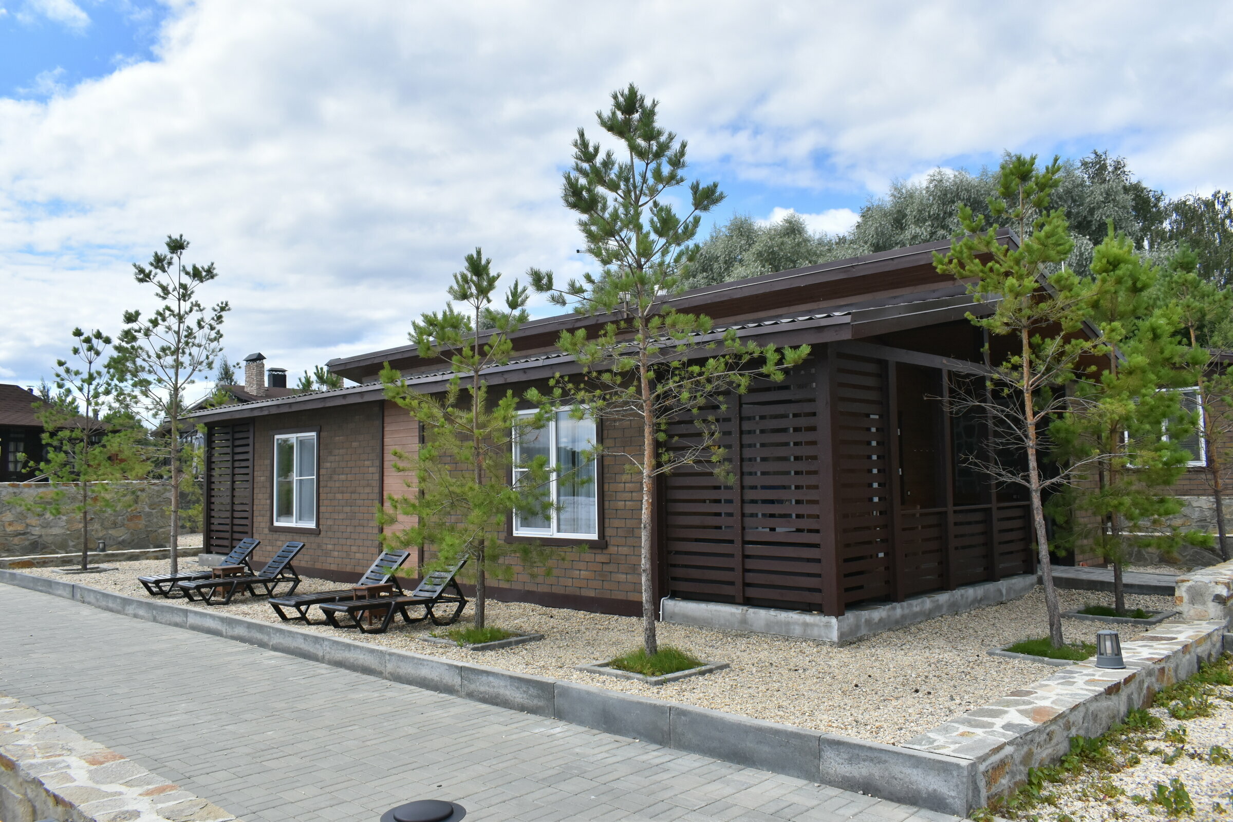 Вилла с баней