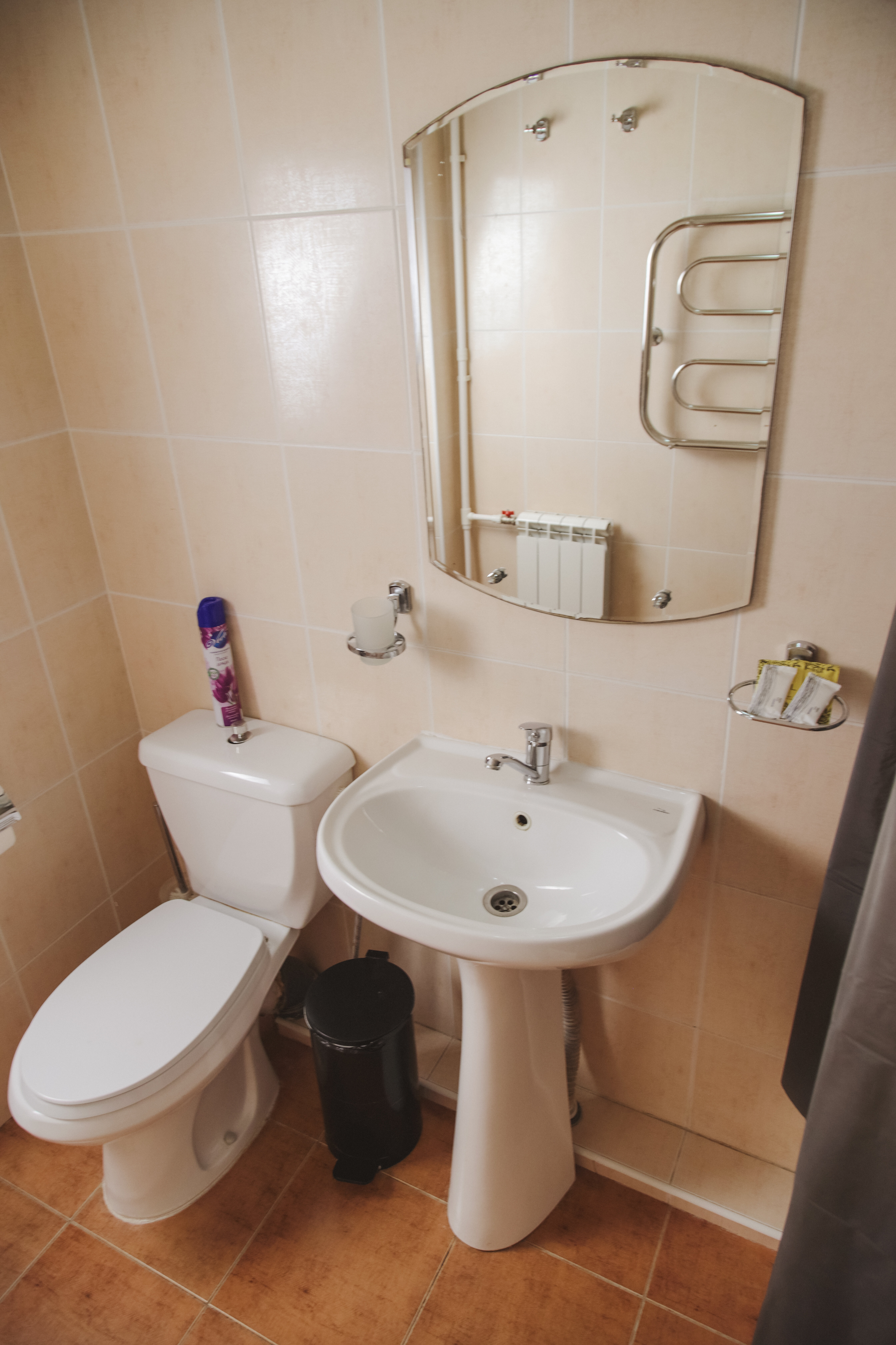 Двухместный номер с 1 кроватью и балконом