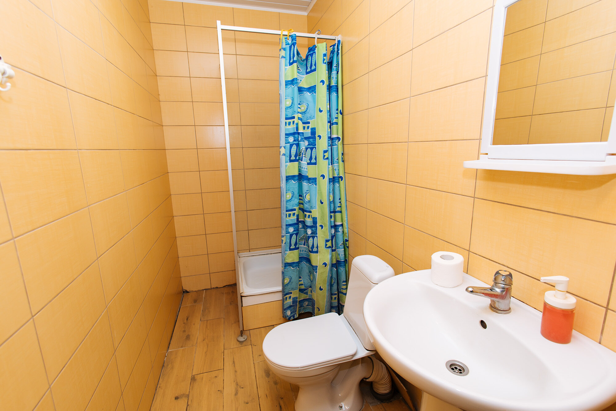 Двухместный номер с 2 отдельными кроватями и террасой