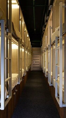 Одноместная капсула, верхний ярус