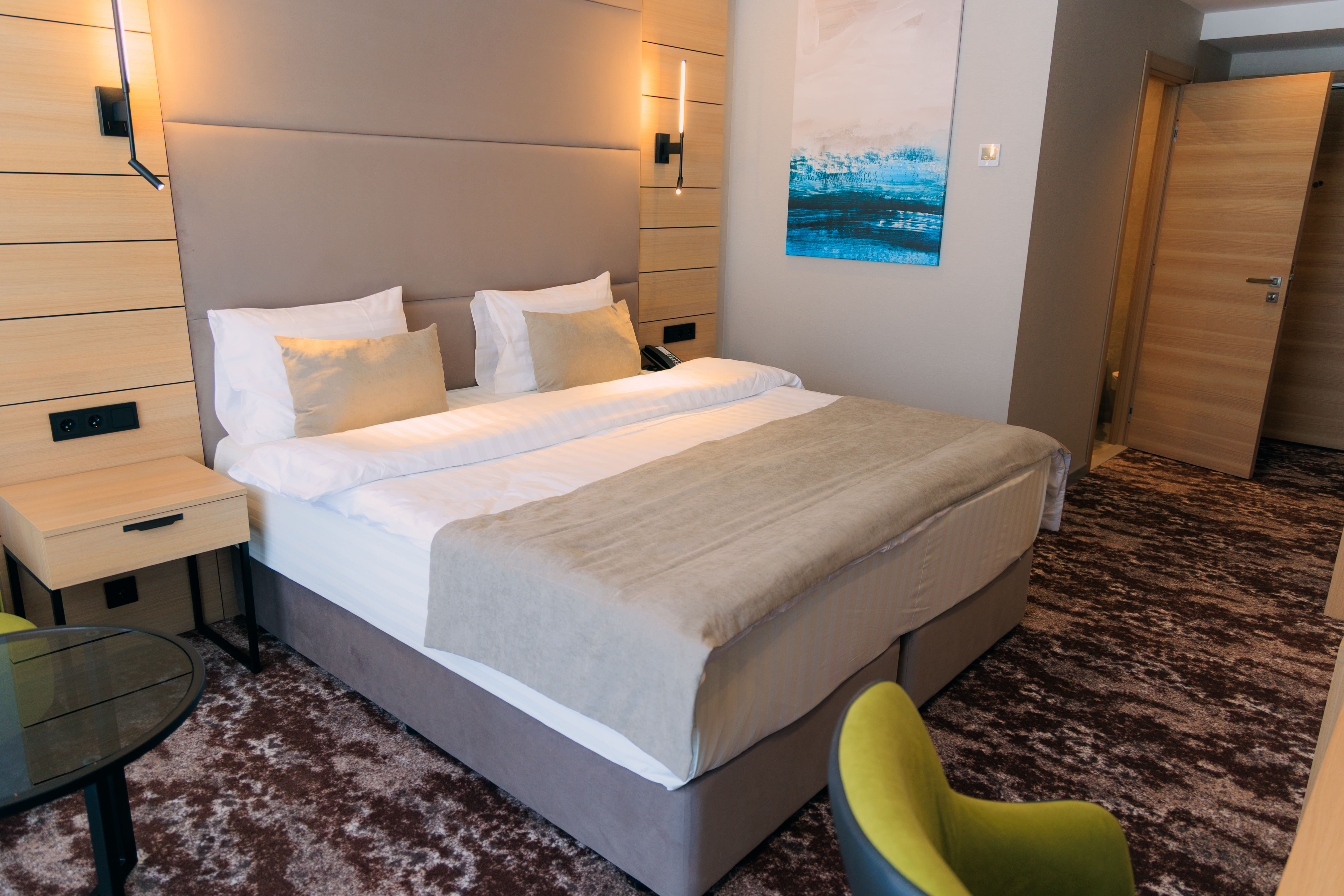 Двухместный номер с 1 кроватью или 2 отдельными кроватями и балконом