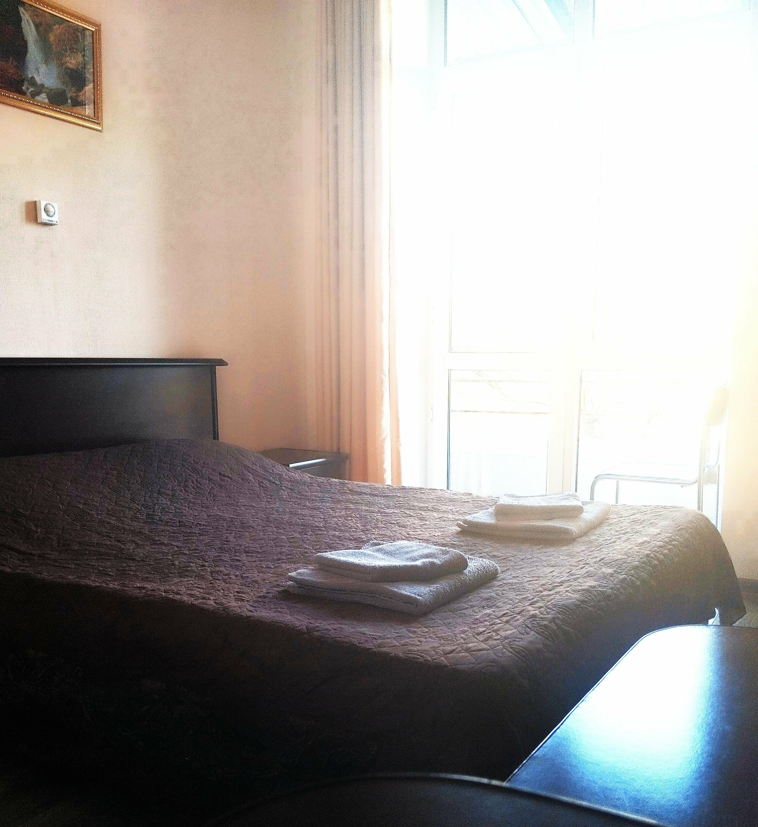 Двухместный номер с 1 кроватью и балконом