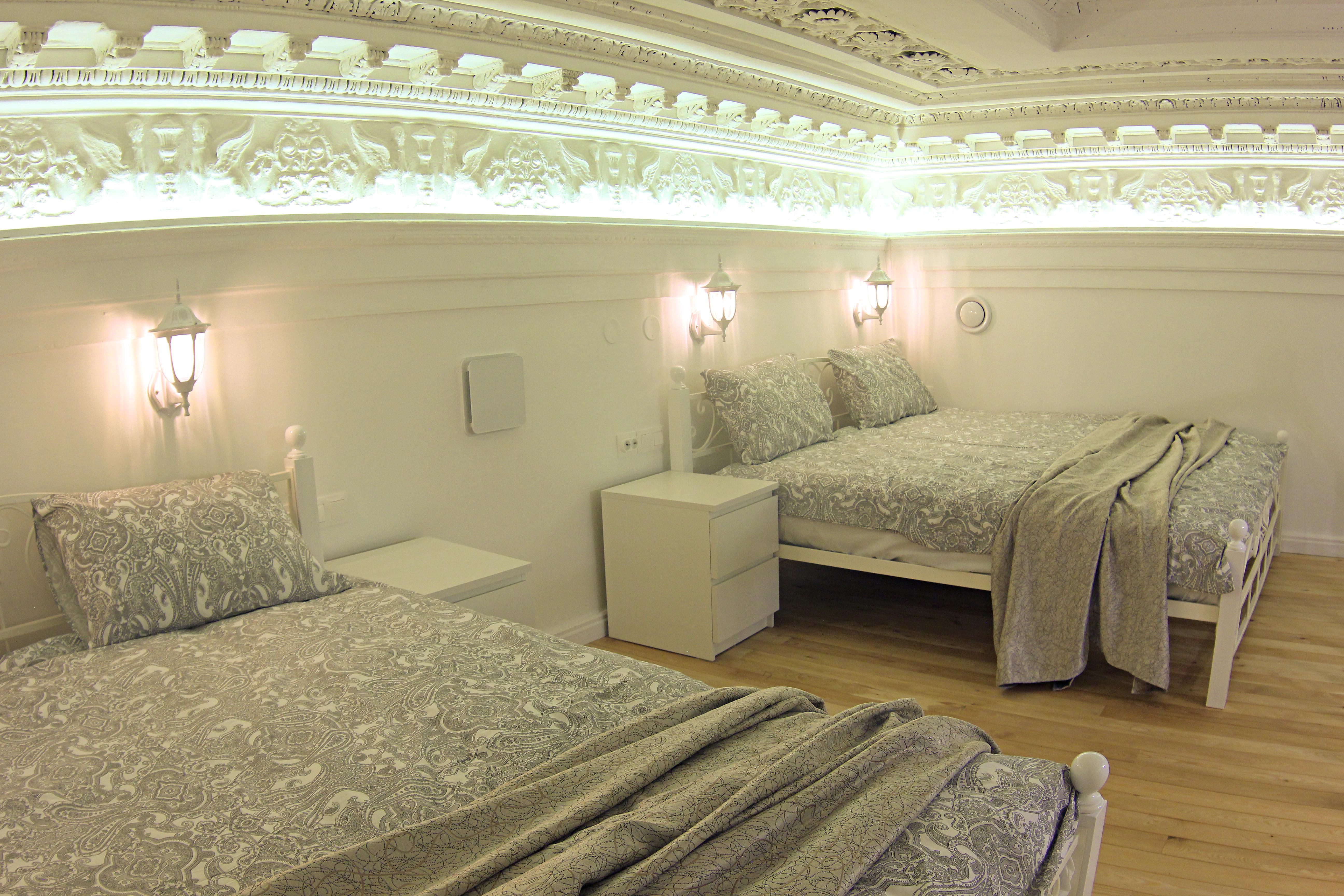 Апартаменты "Проснуться в Эрмитаже" - самая просторная семейная студия Deluxe (7)