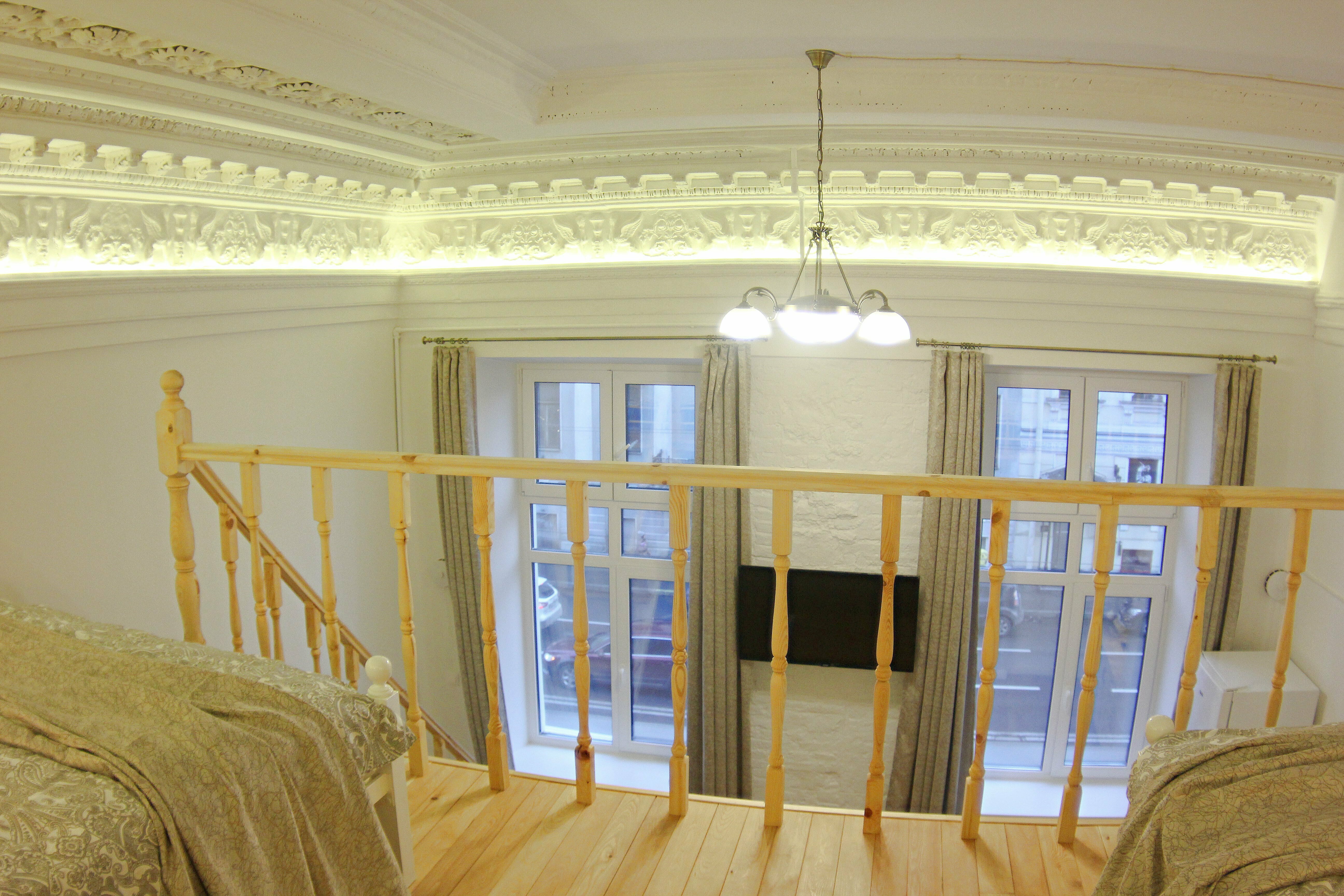 Апартаменты "Проснуться в Эрмитаже" - самая просторная семейная студия Deluxe (7)